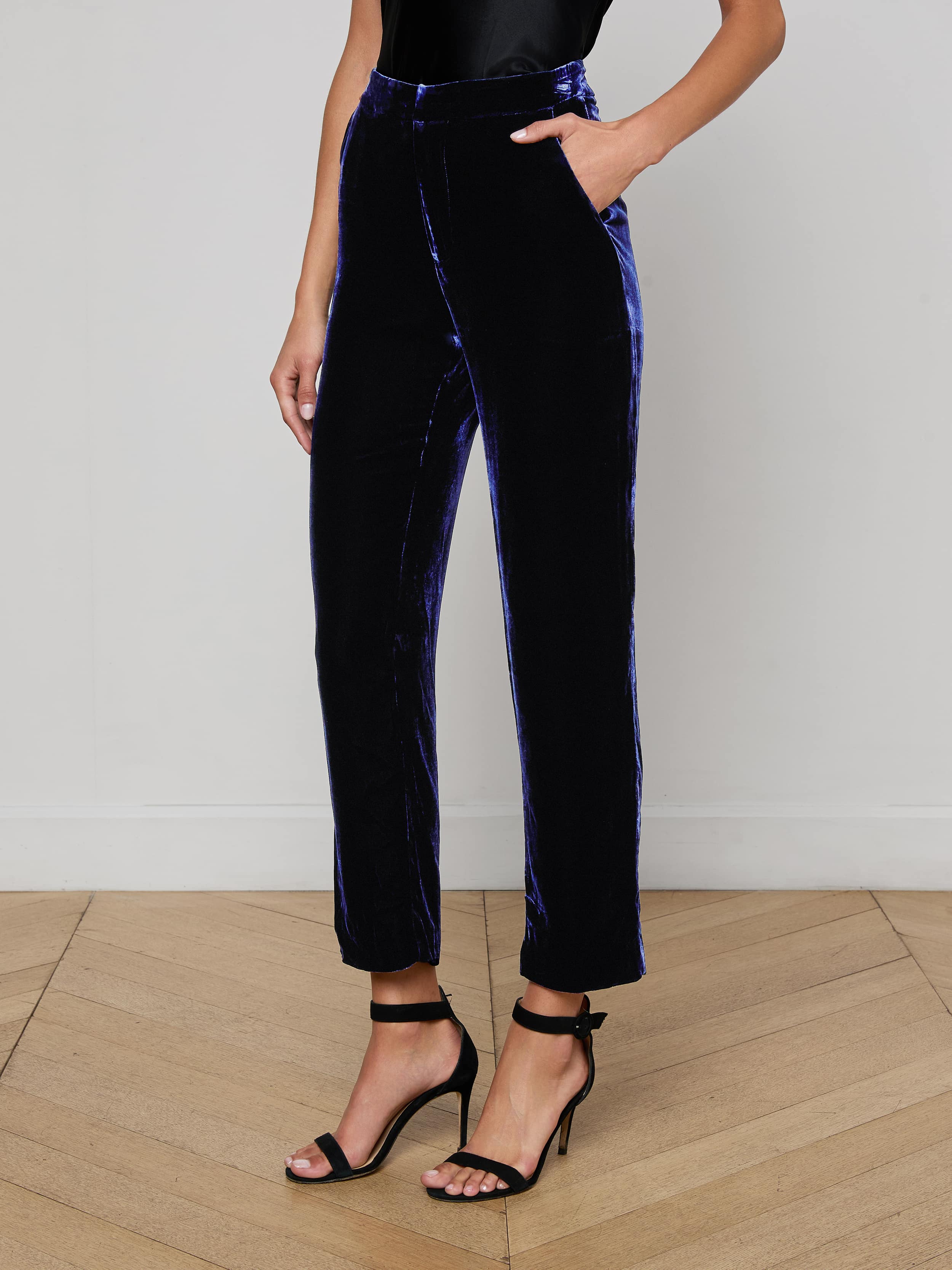 L'AGENCE - Rebel Velvet Trouser - Image 9