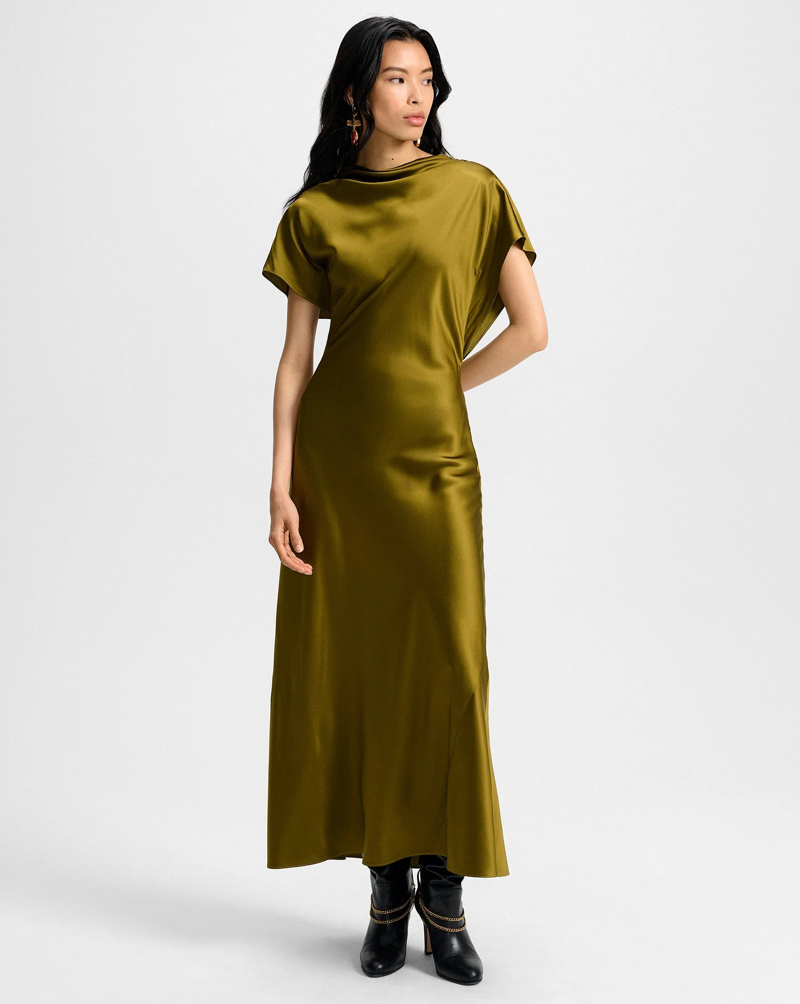Veronica Beard - Redgrave Silk Midi Dress