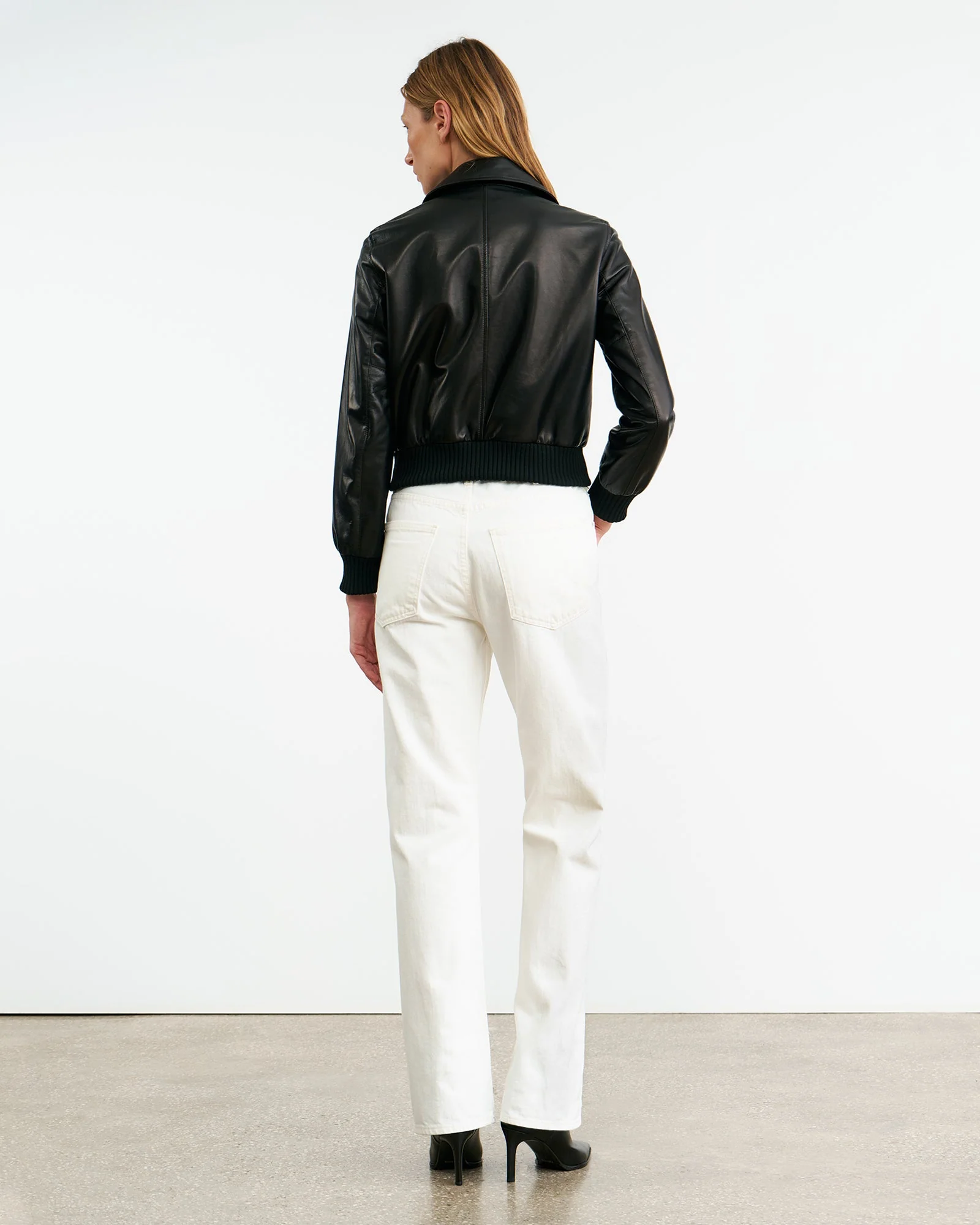 Nili Lotan - REDLEY LEATHER BOMBER JACKET - Image 5