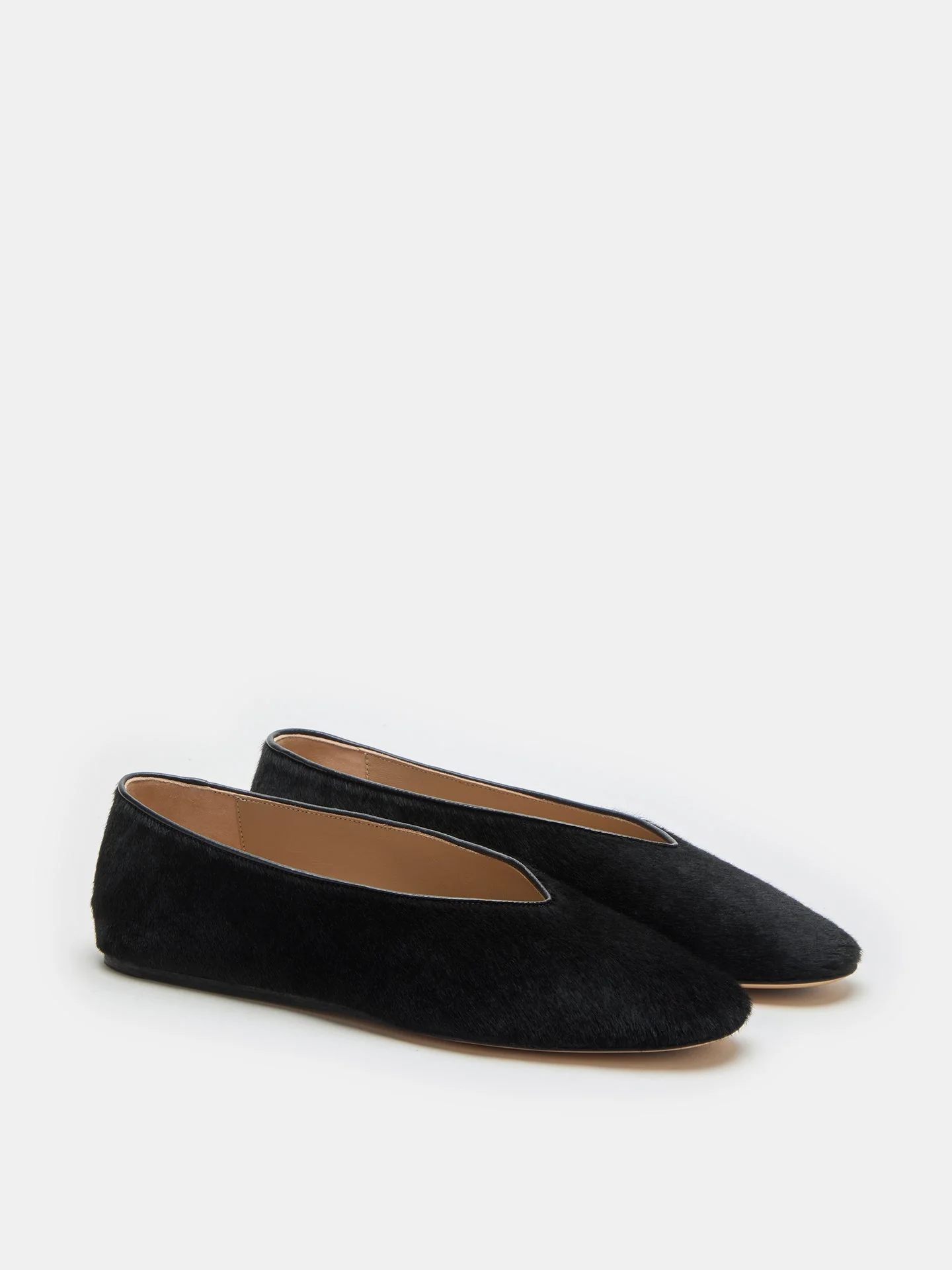 Le Monde Beryl - Regency Slipper / Black Calf Hair - Image 2