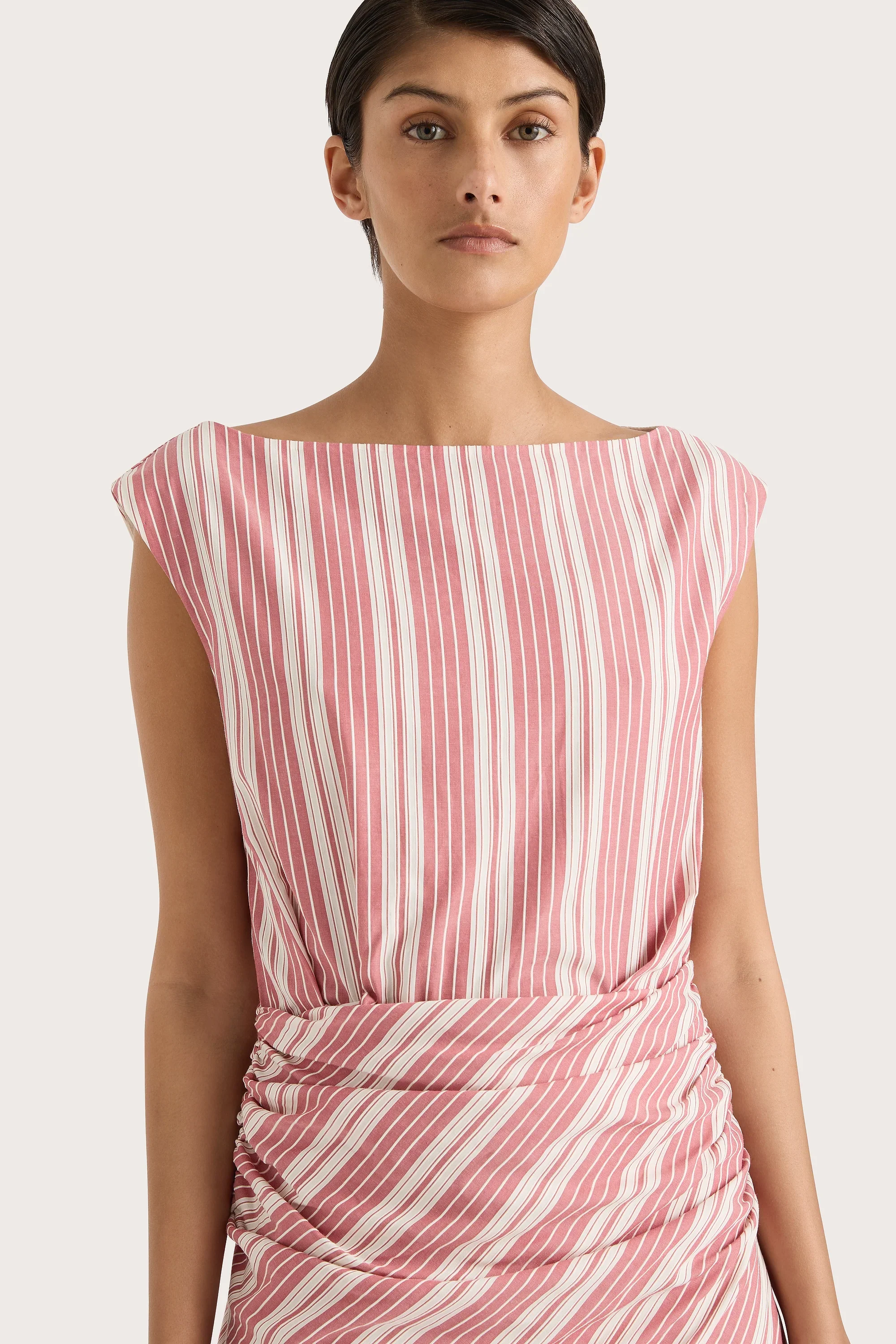Faithfull - Reign Mini Dress Cherry Stripe - Final Sale - Image 3