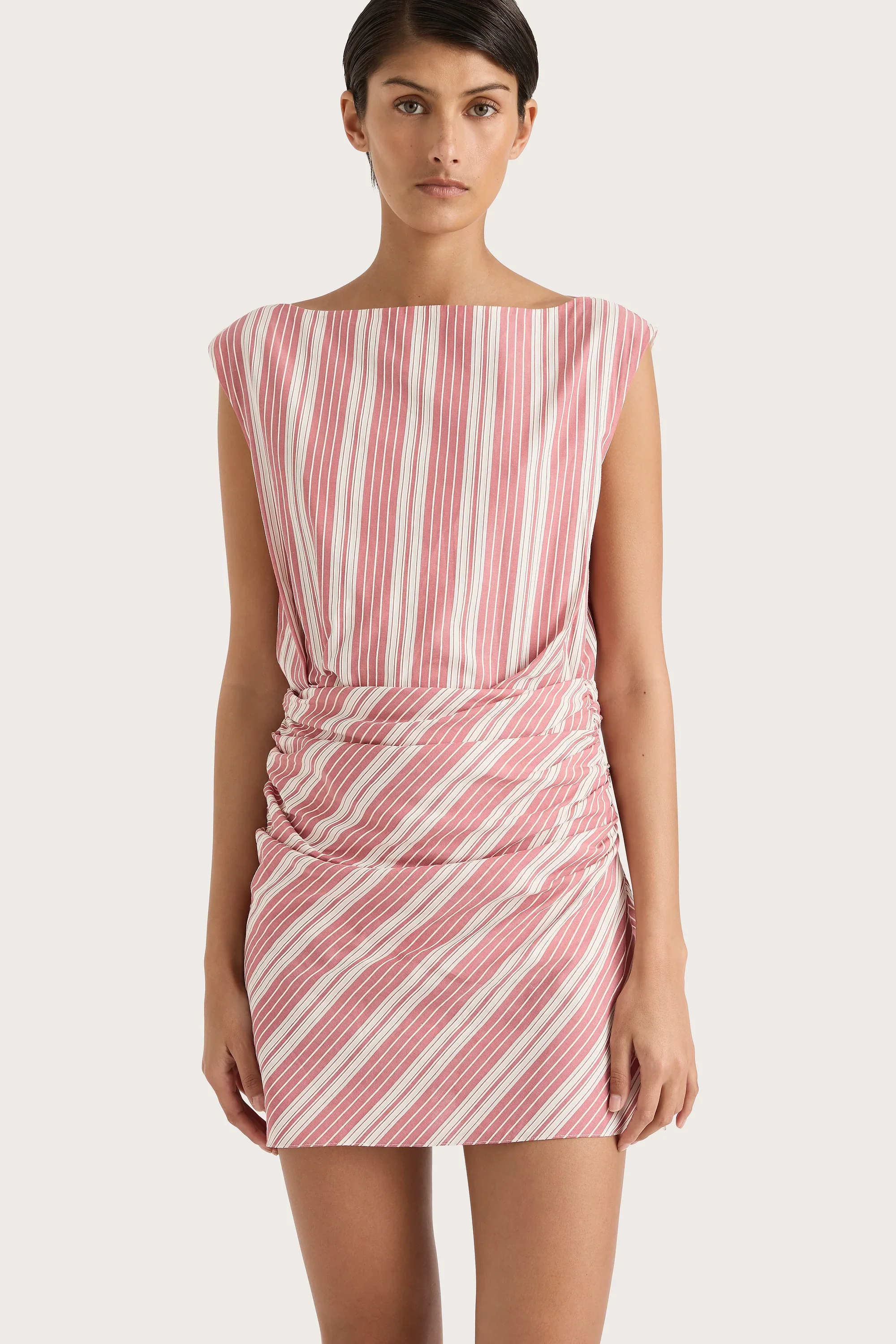 Faithfull - Reign Mini Dress Cherry Stripe - Final Sale - Image 7