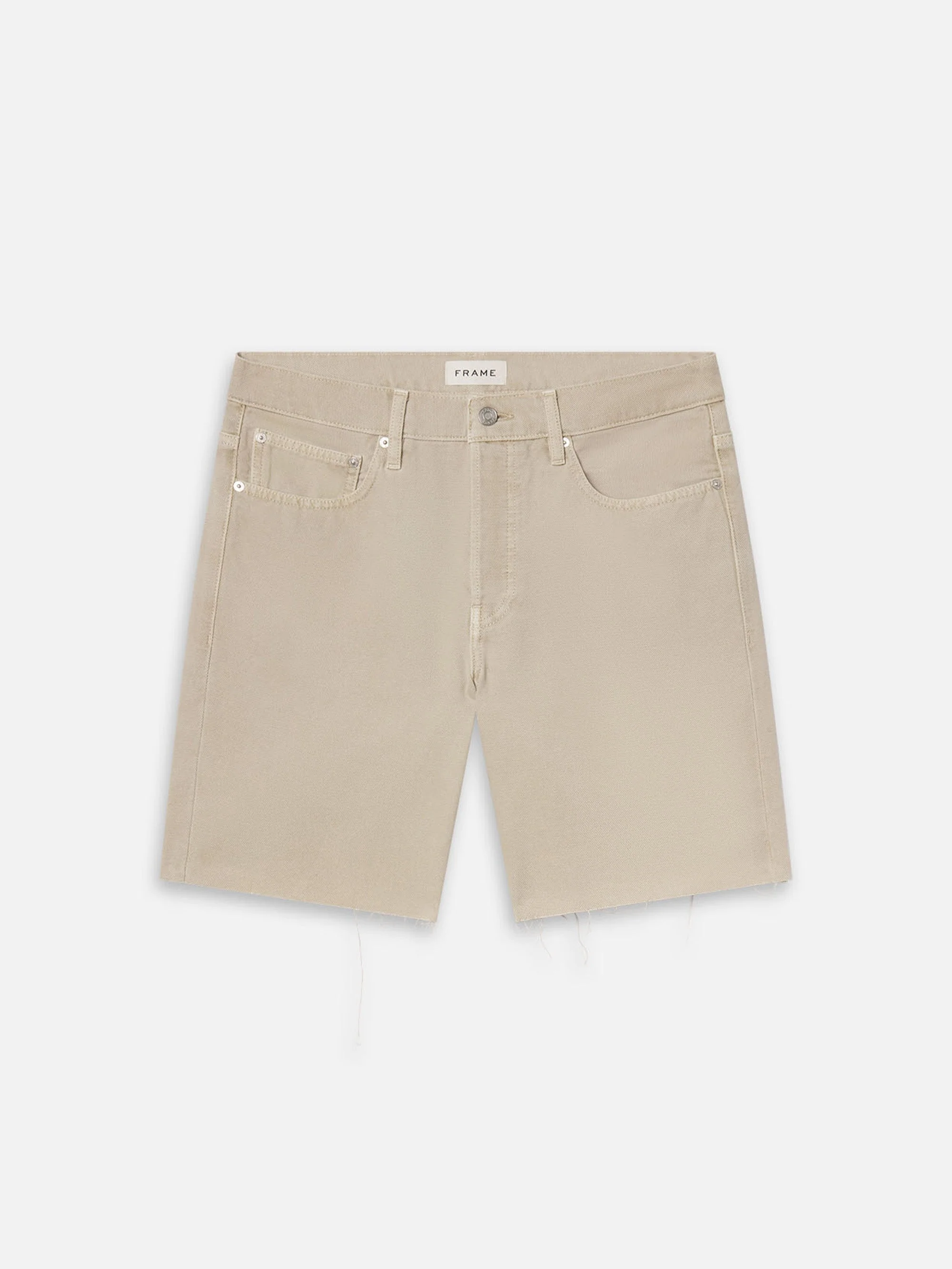 FRAME - Relaxed Short Raw Hem - Image 2