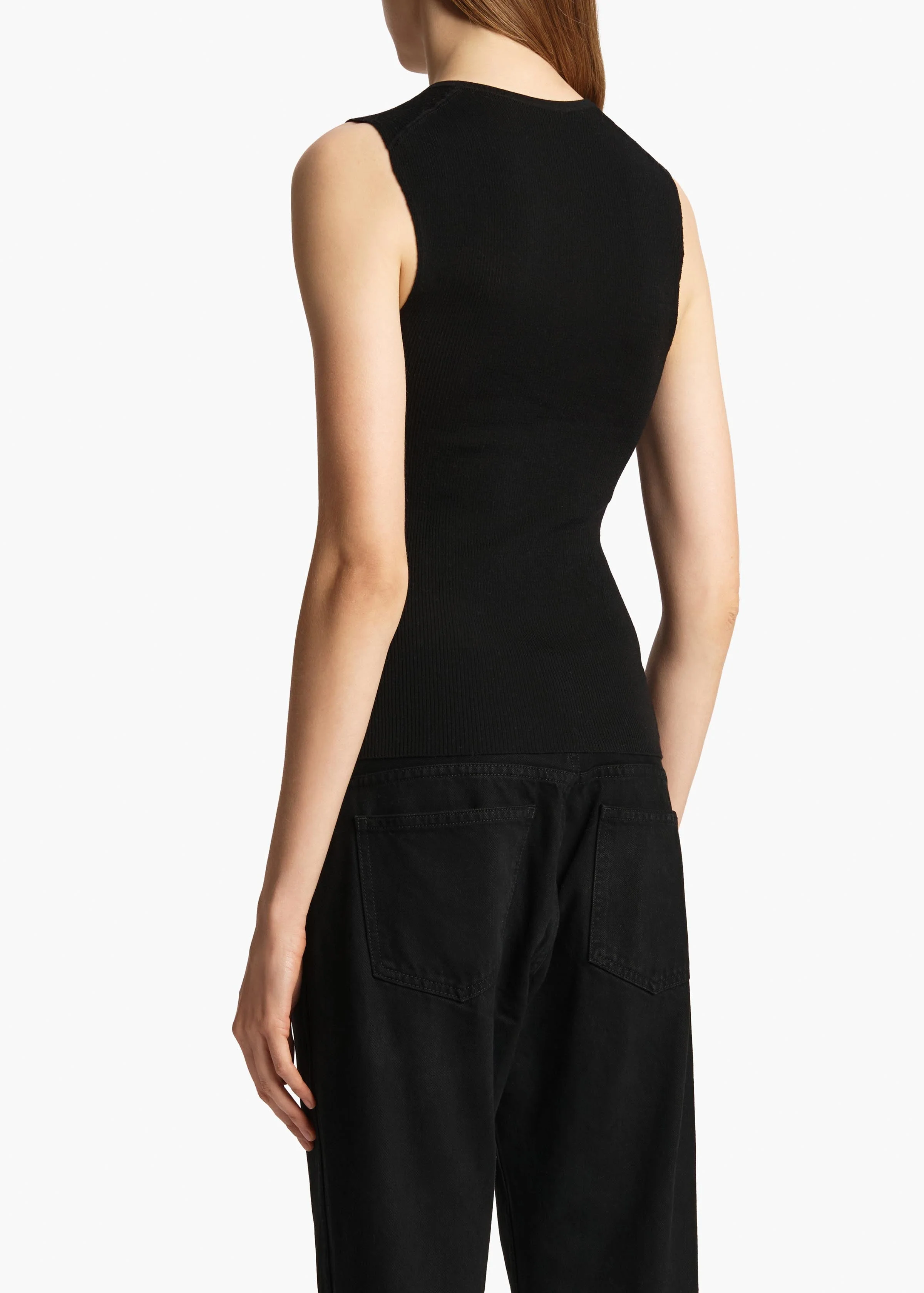 Khaite - Renato Top in Black - Image 4