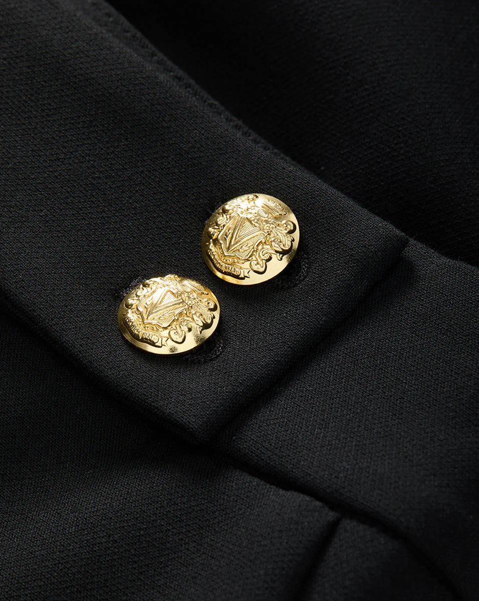Veronica Beard - Renzo Crest Button Pant - Image 4