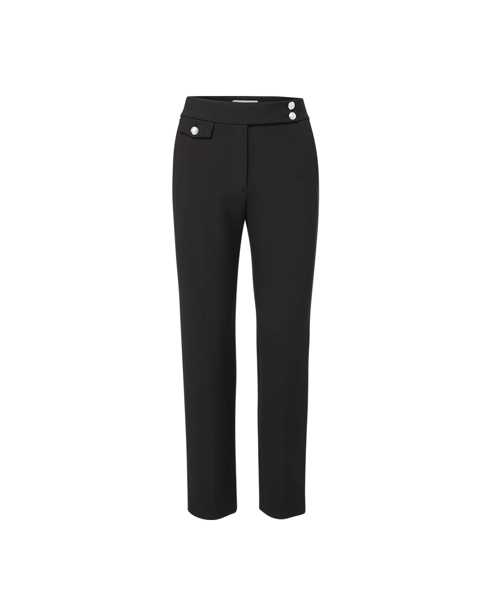 Veronica Beard - Renzo Crest Button Pant - Image 7