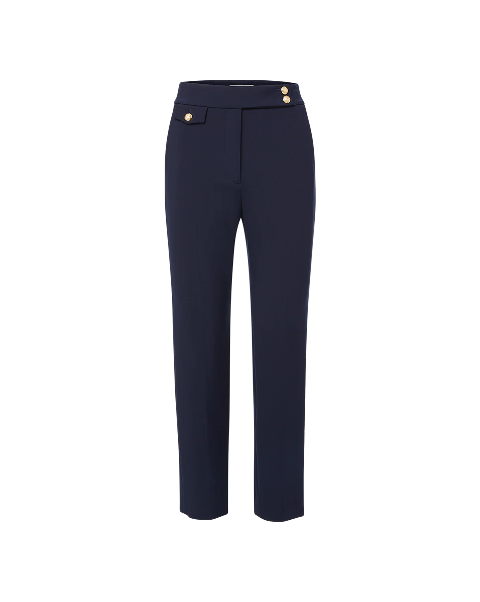 Veronica Beard - Renzo Crest Button Pant - Image 7