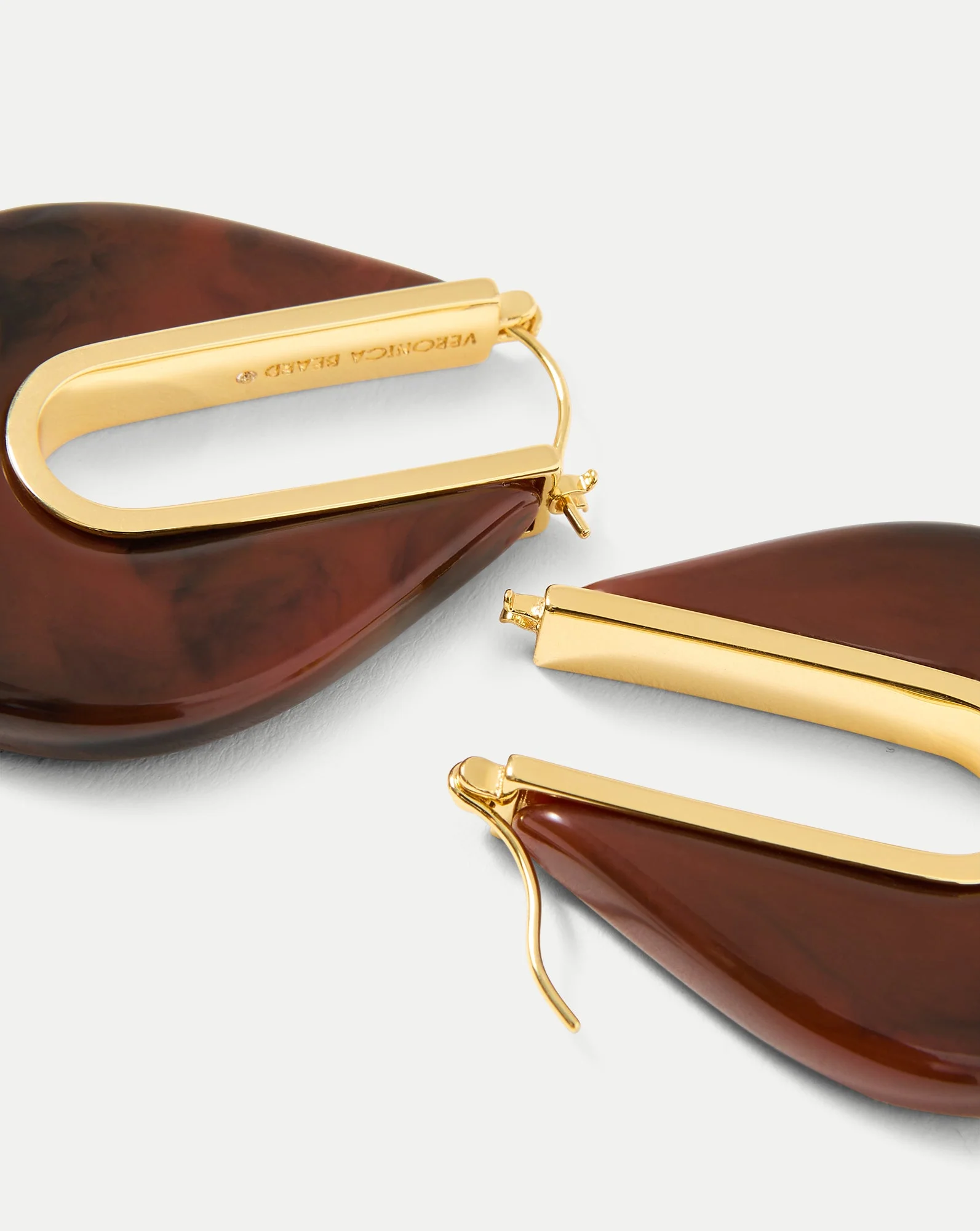 Veronica Beard - Resin Drop Hoop Earring - Image 4