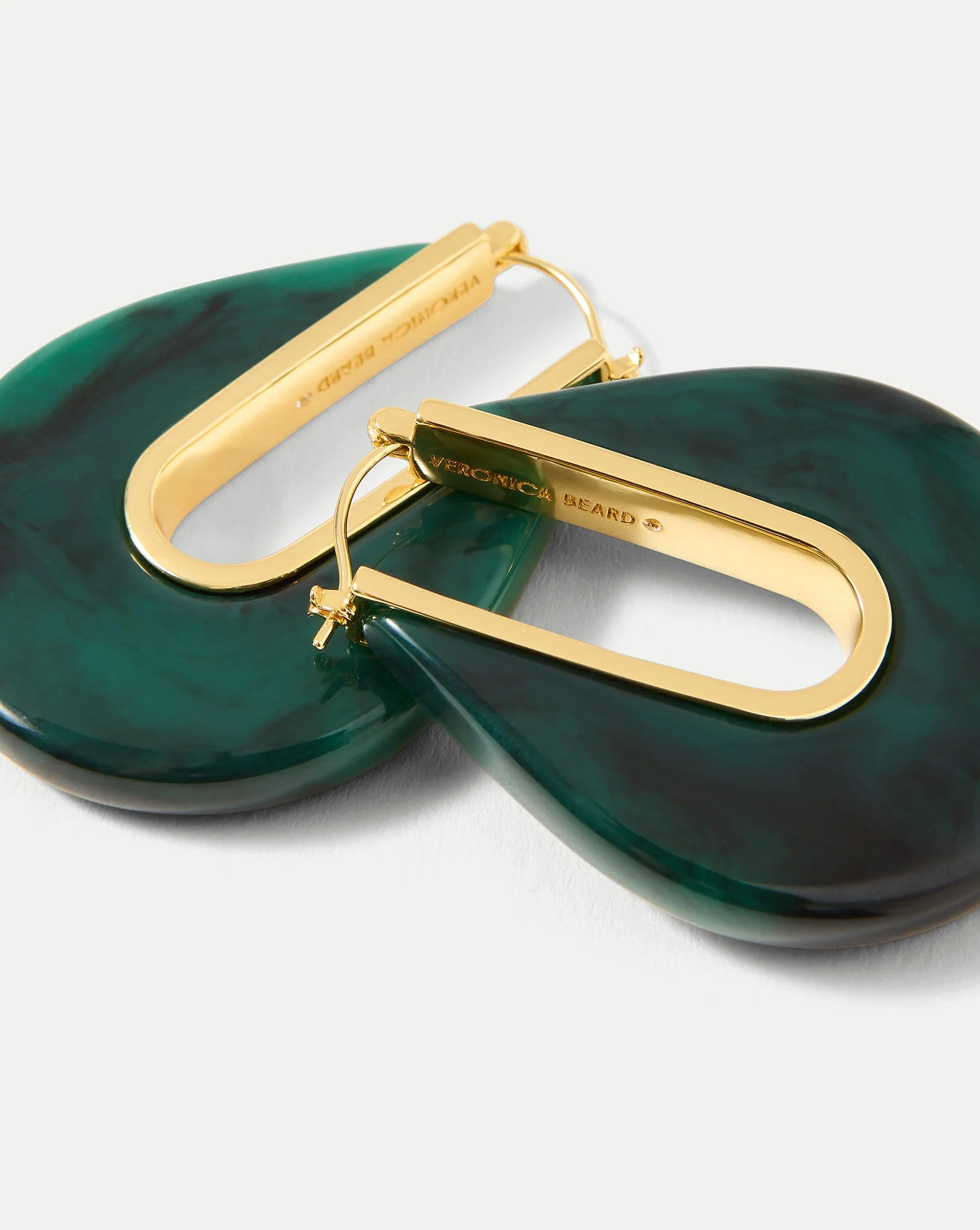 Veronica Beard - Resin Drop Hoop Earring - Image 4