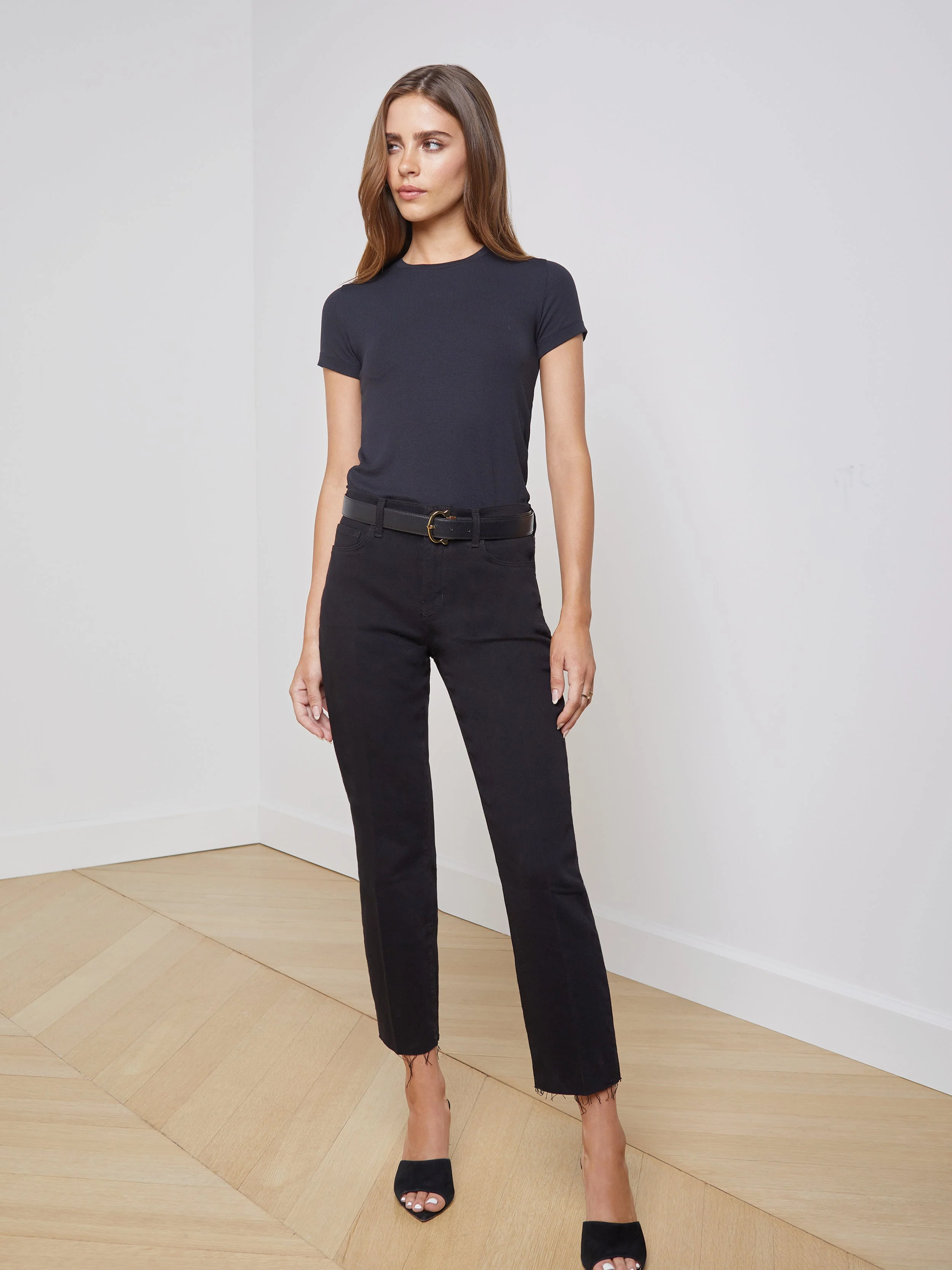 L'AGENCE - Ressi Micro - Rib Tee - Image 11