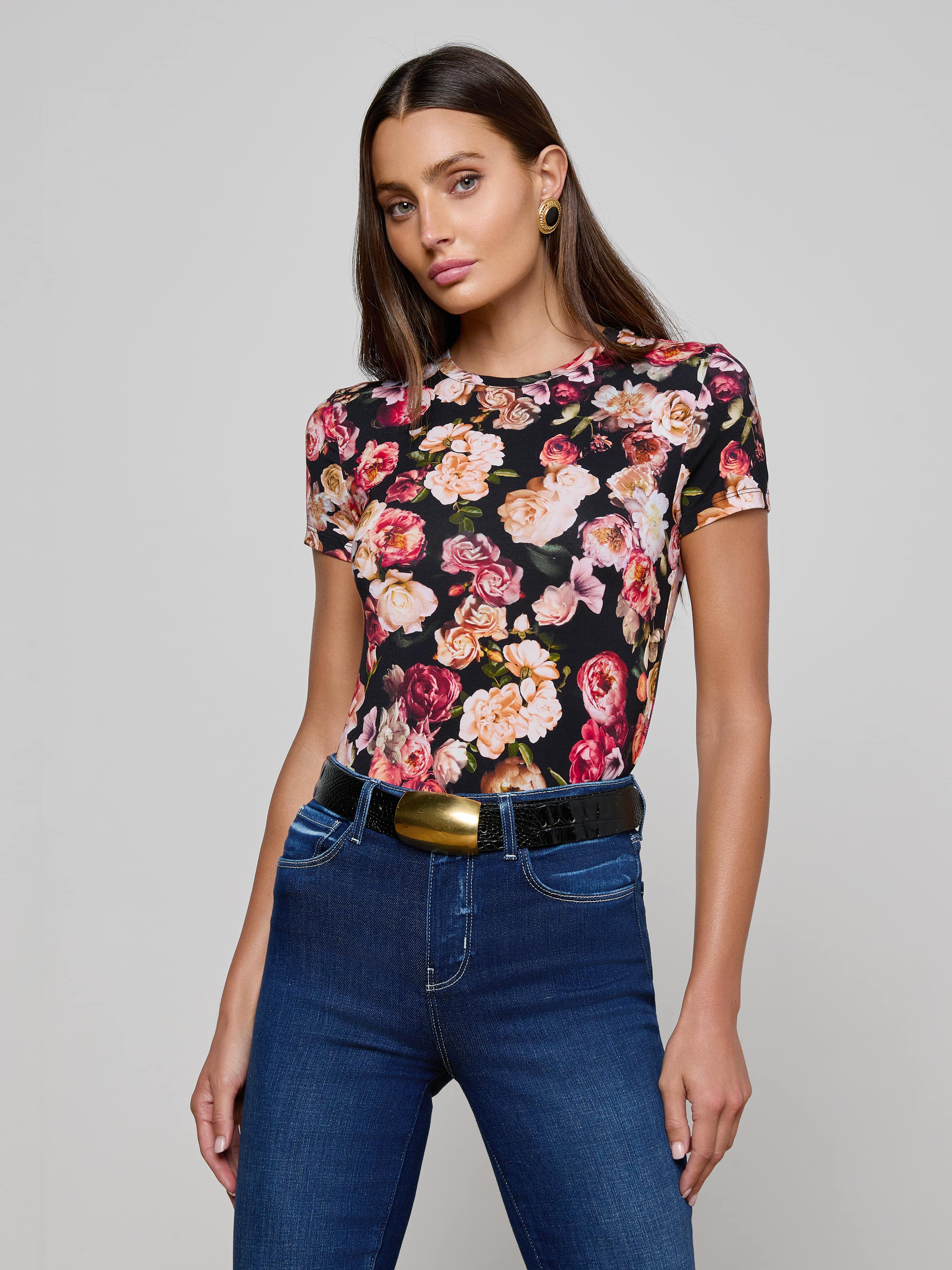L'AGENCE - Ressi Fitted Tee - Image 7
