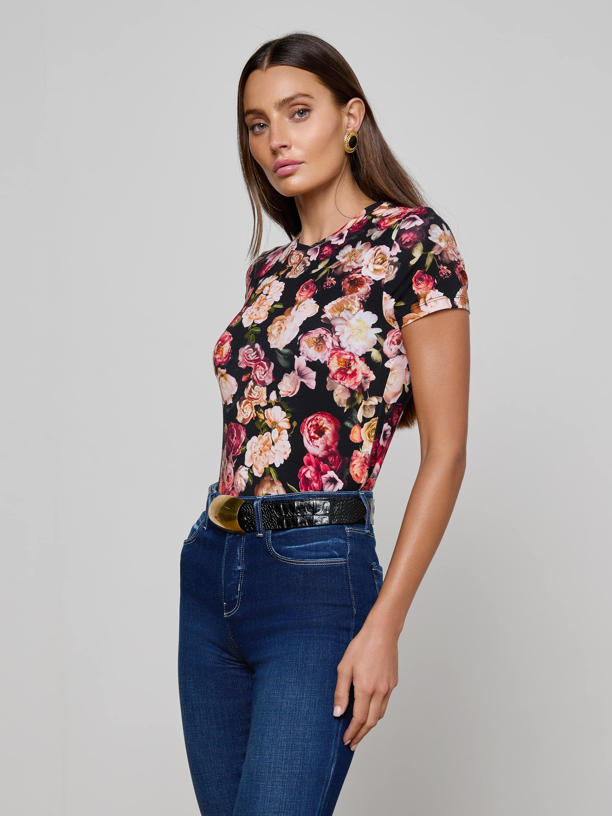 L'AGENCE - Ressi Fitted Tee - Image 8
