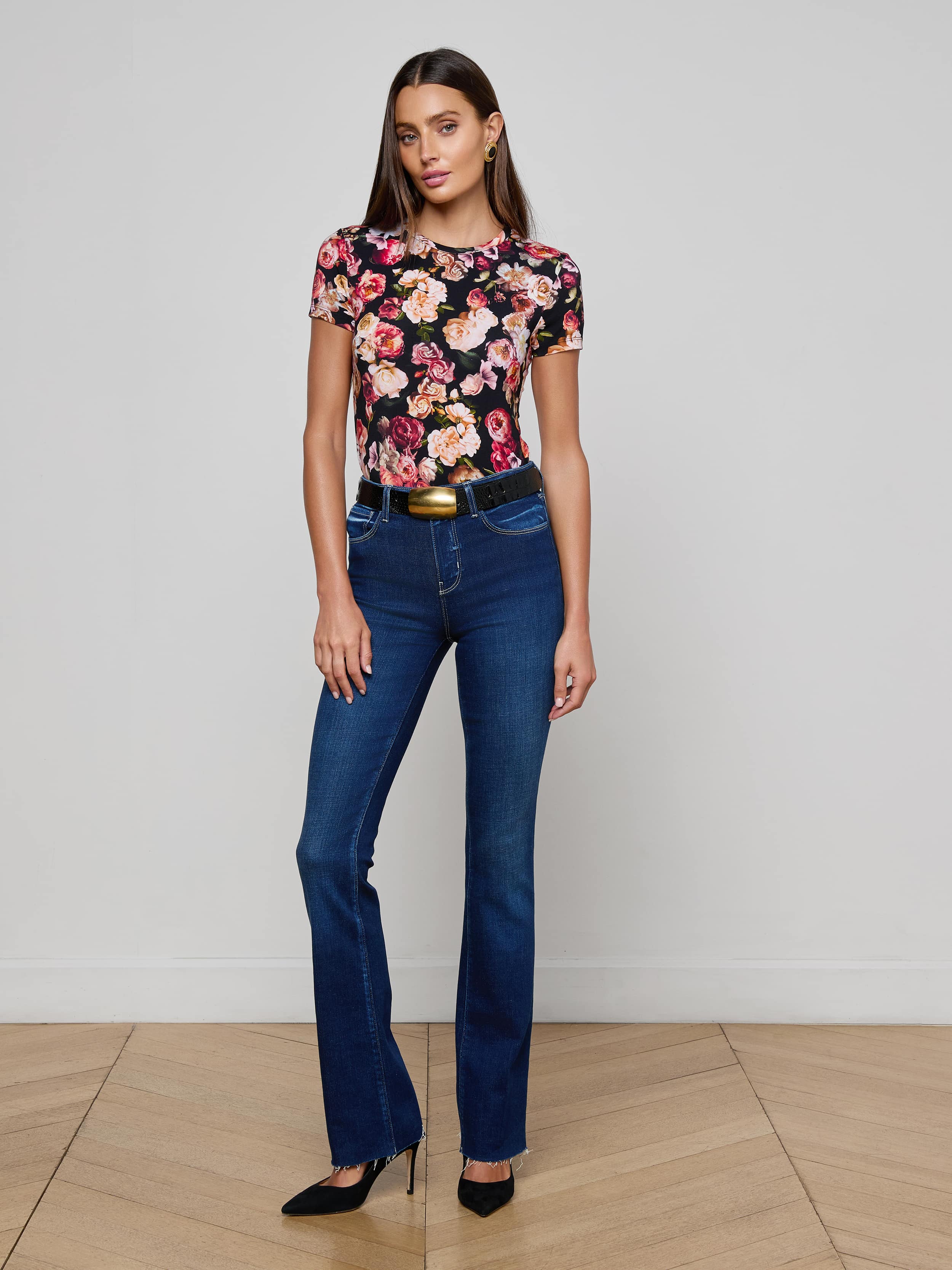 L'AGENCE - Ressi Fitted Tee - Image 9