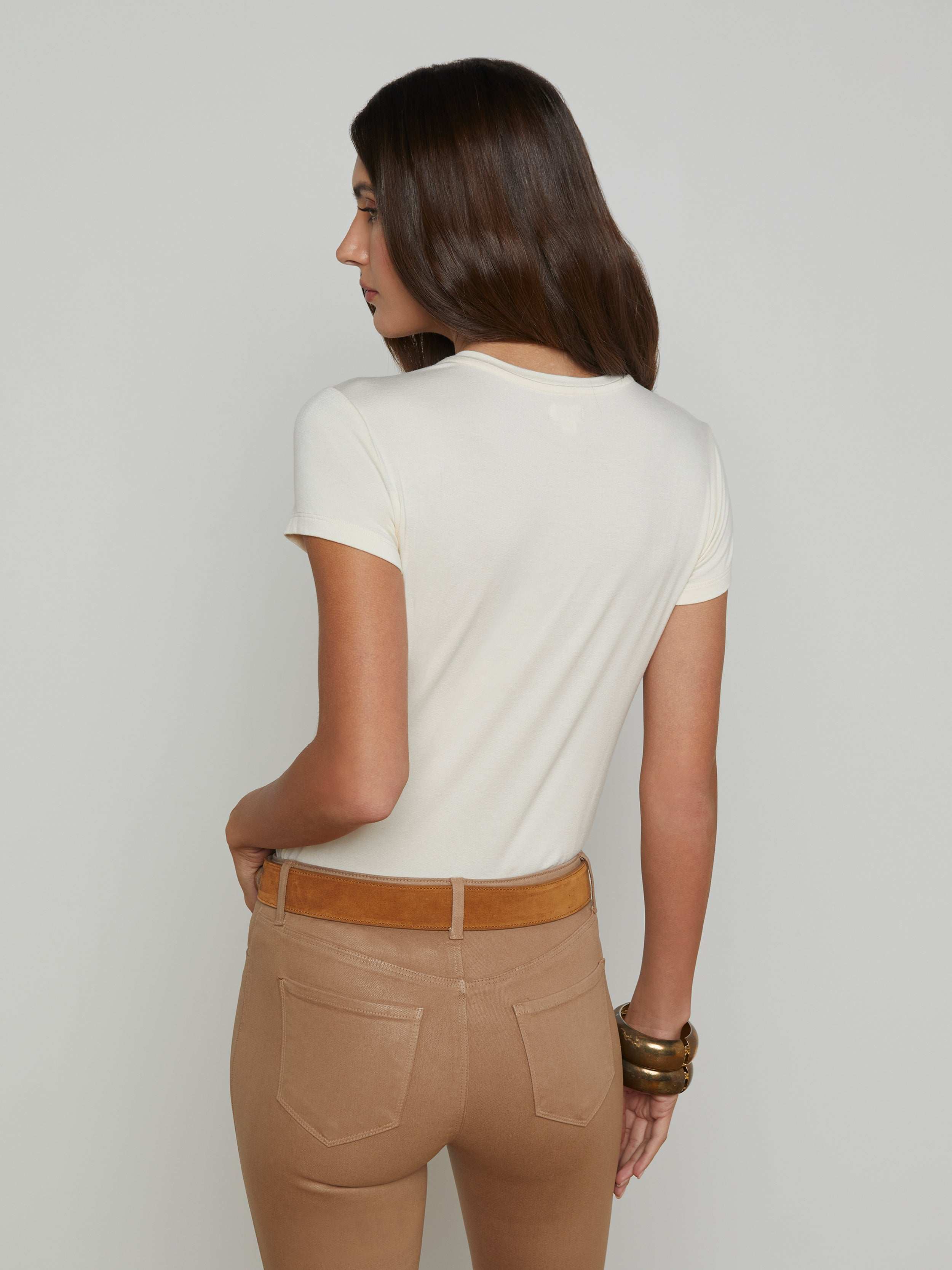 L'AGENCE - Ressi Fitted Tee - Image 9