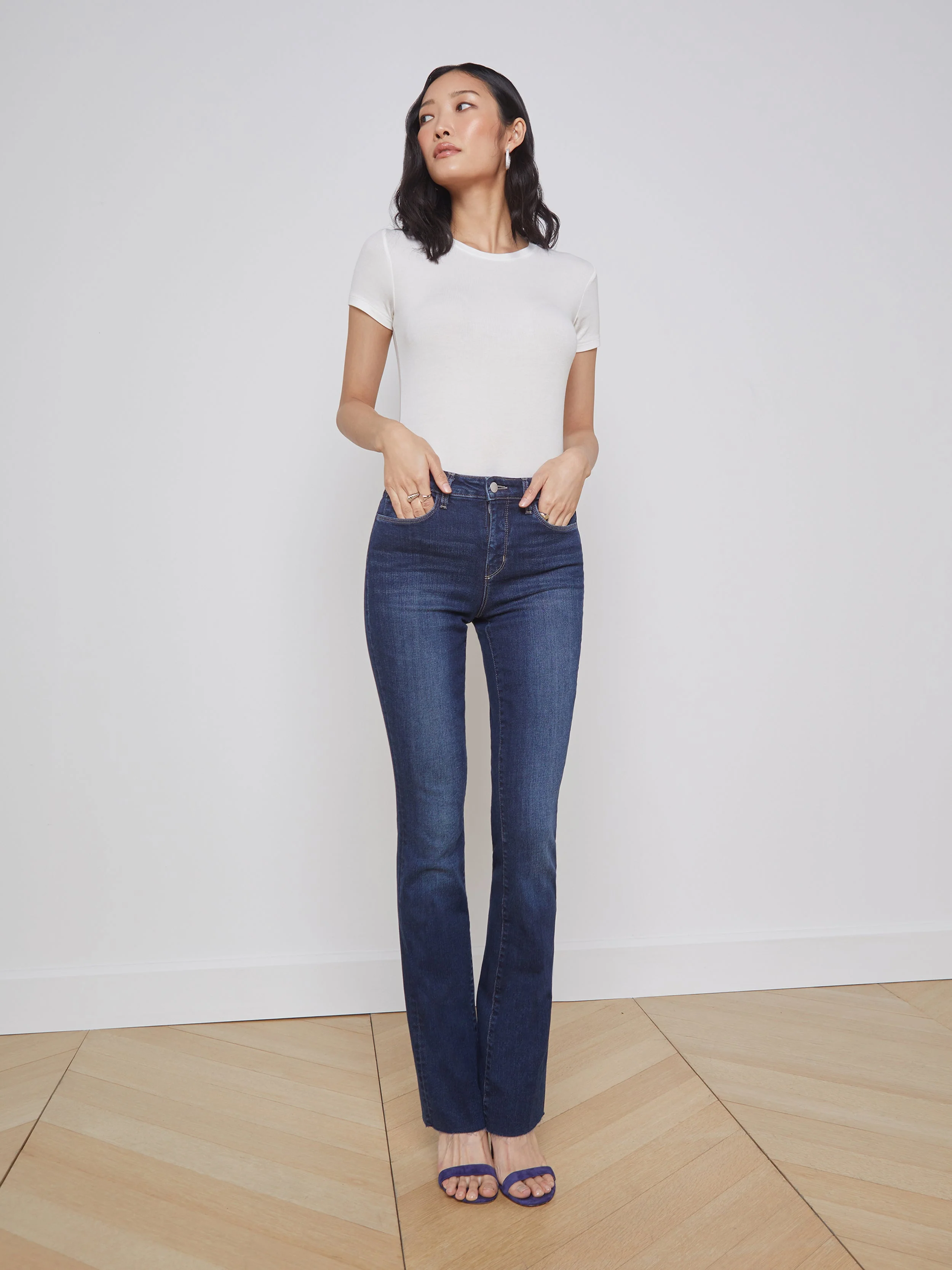 L'AGENCE - Ressi Micro - Rib Tee - Image 4