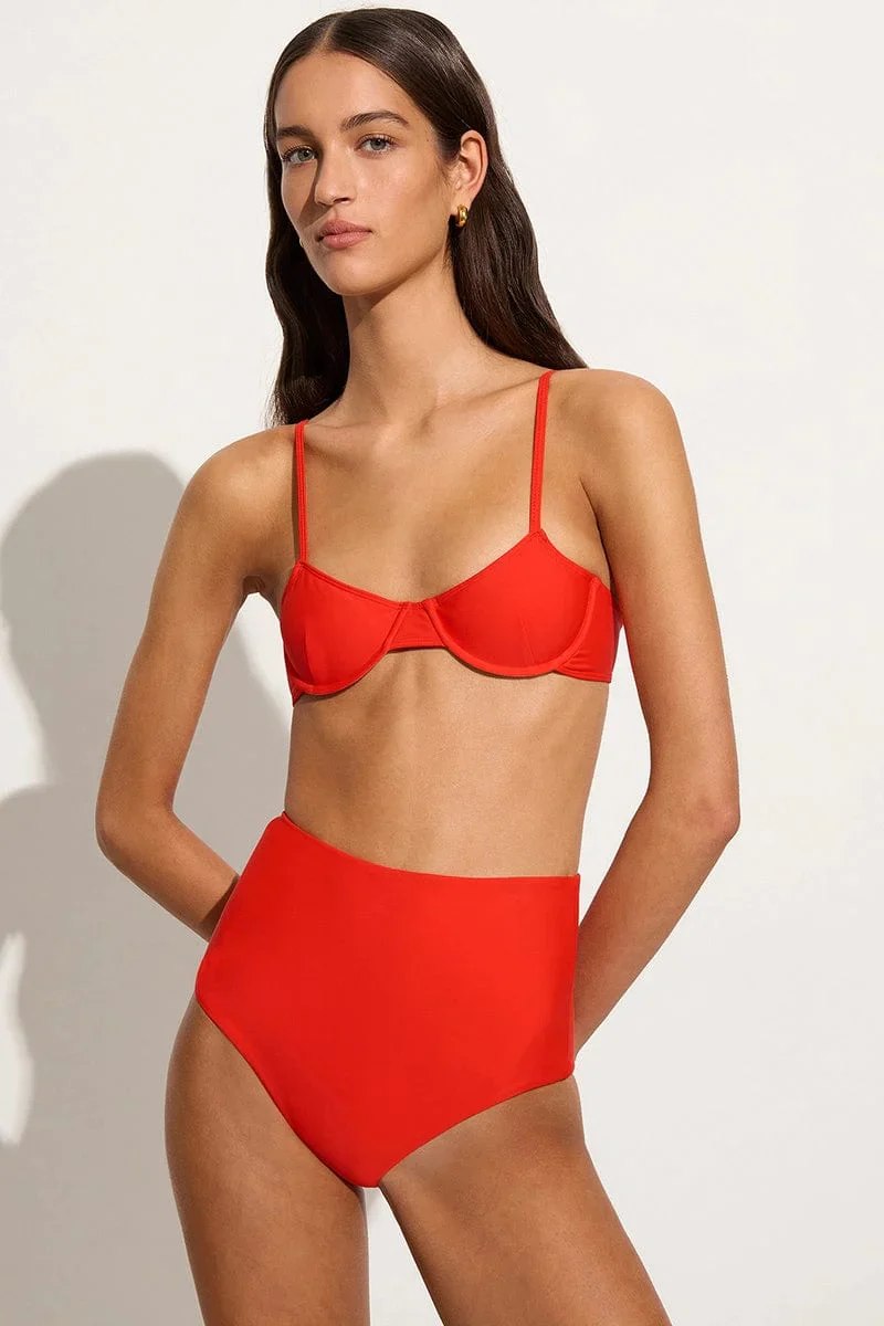 Faithfull - Reyes Bikini Bottoms Salsa - Final Sale - Image 3