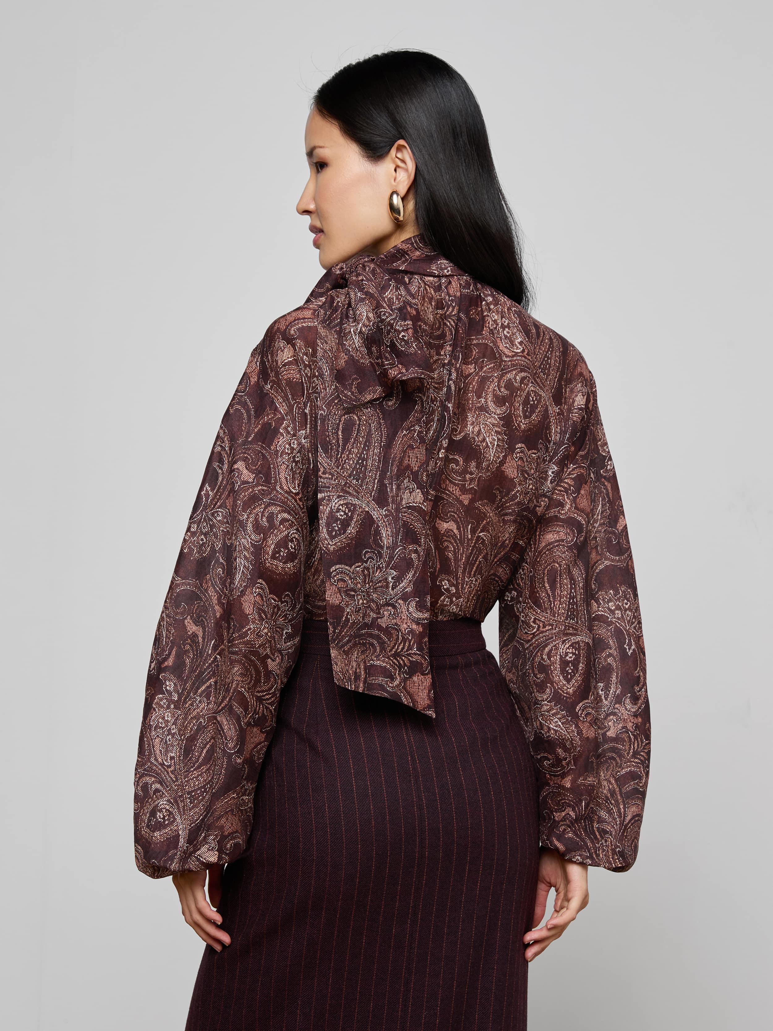 L'AGENCE - Rhett Oversized Blouse - Image 6