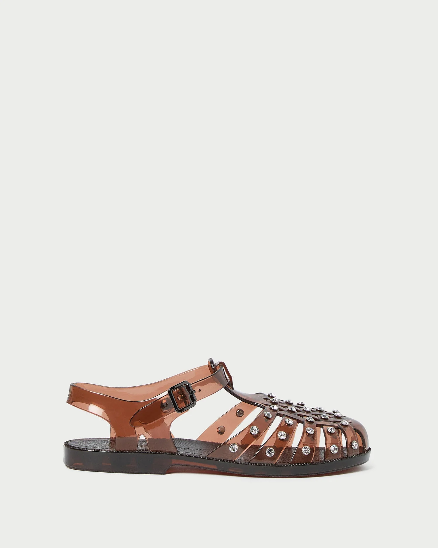 Loeffler Randall - Rhys Brown Jelly Sandal - Image 3