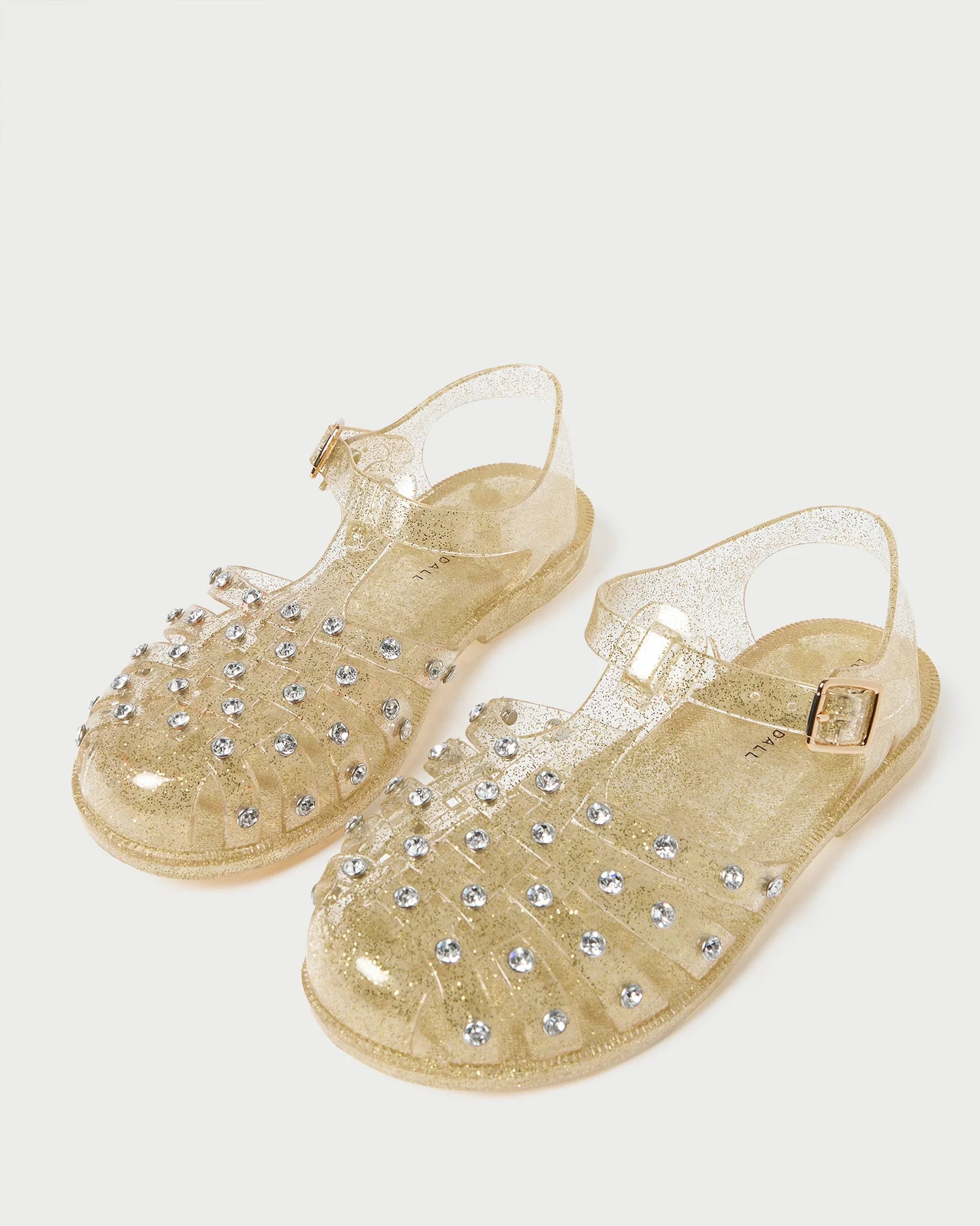 Loeffler Randall - Rhys Champagne Glitter Jelly Sandal - Image 4
