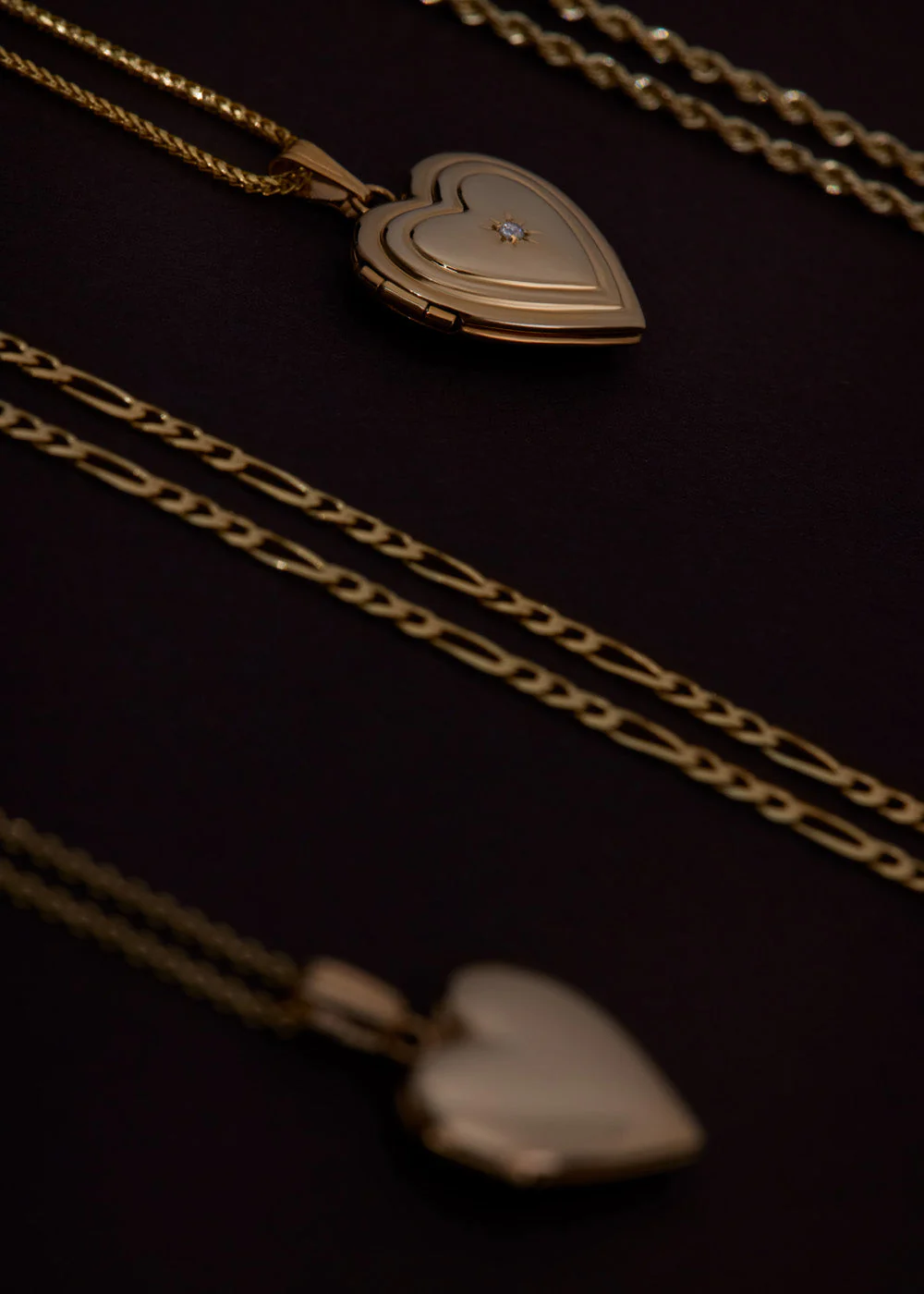 Kinn - Ribbed Maison Heart Locket Diamond - Image 7