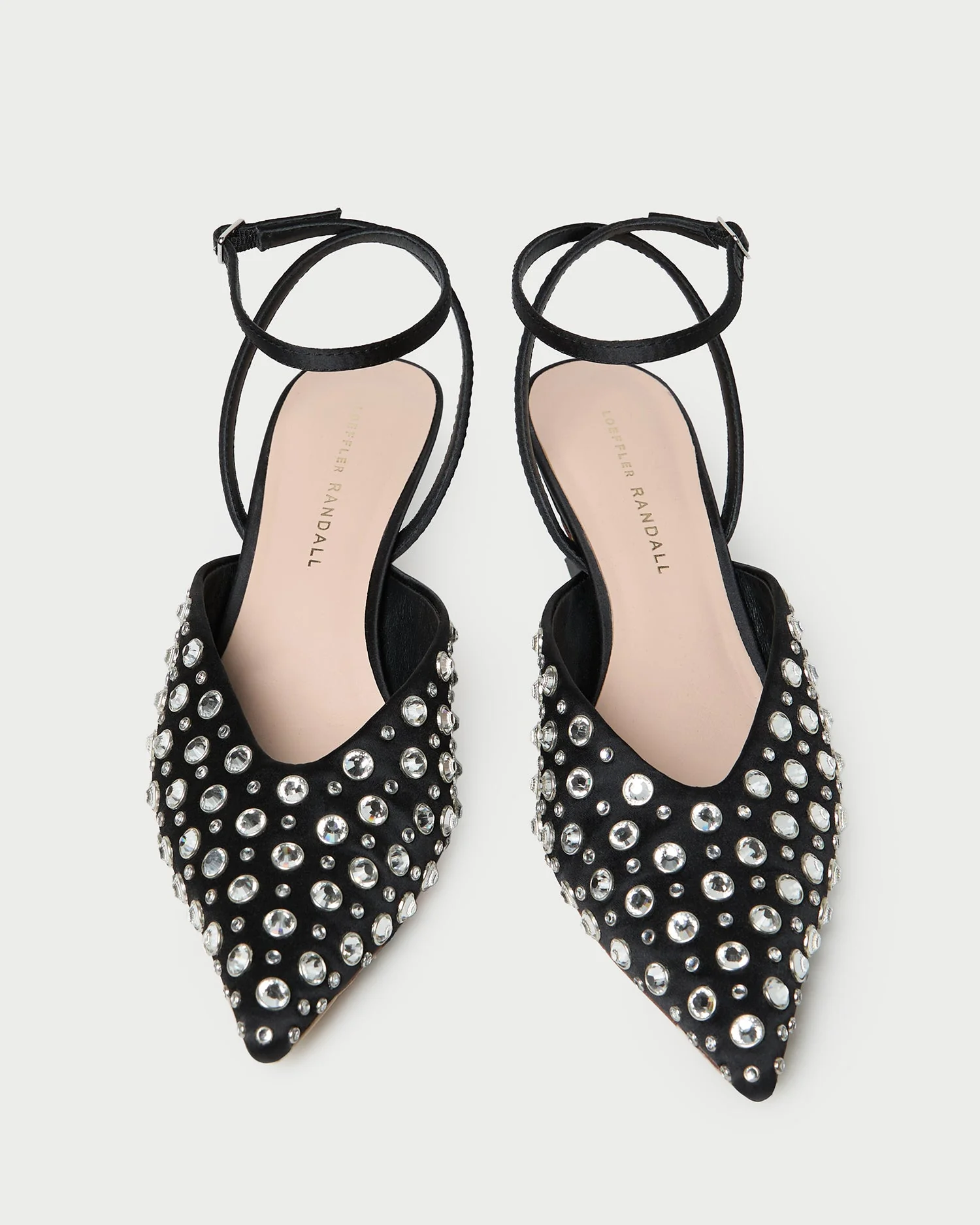 Loeffler Randall - Rio Black/Crystal Kitten Heel - Image 3