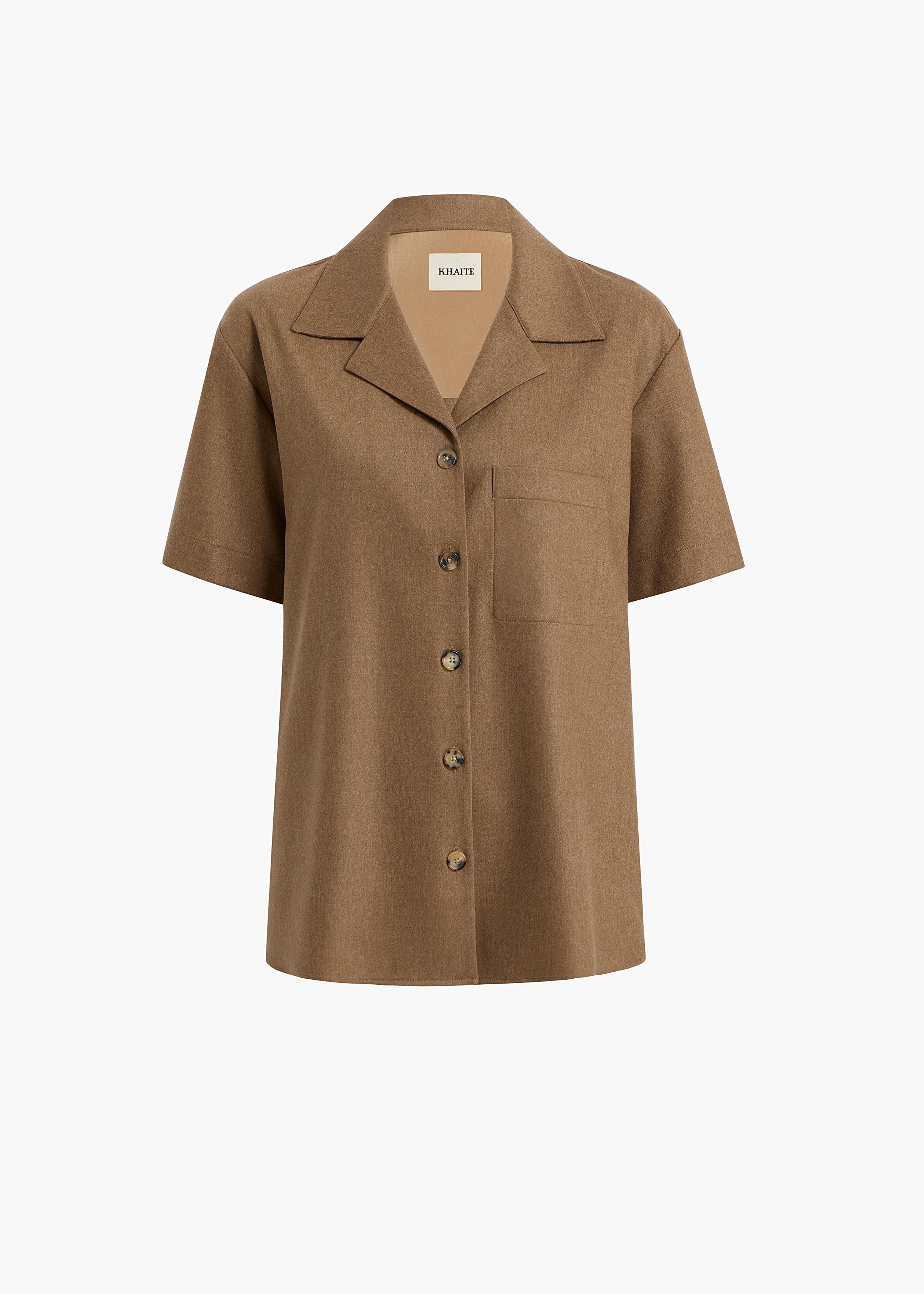 Khaite - Riordan Top in Toffee
