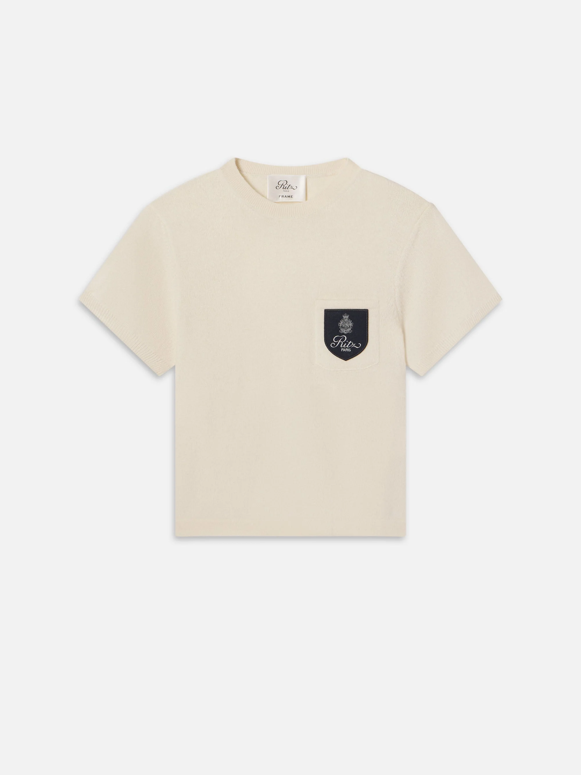 FRAME - Ritz Crest Cashmere Tee