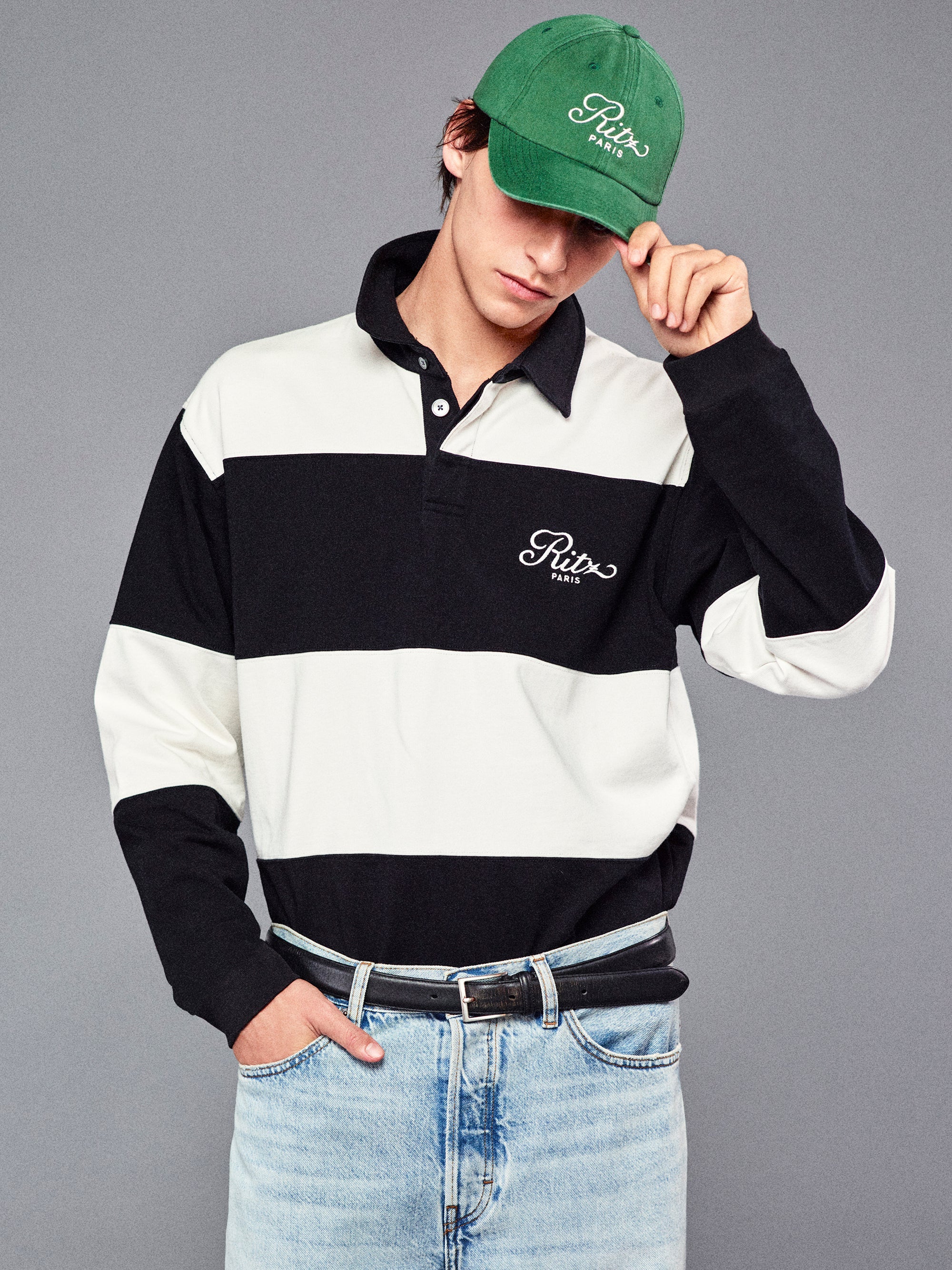 FRAME - Ritz Rugby Polo Shirt - Image 2