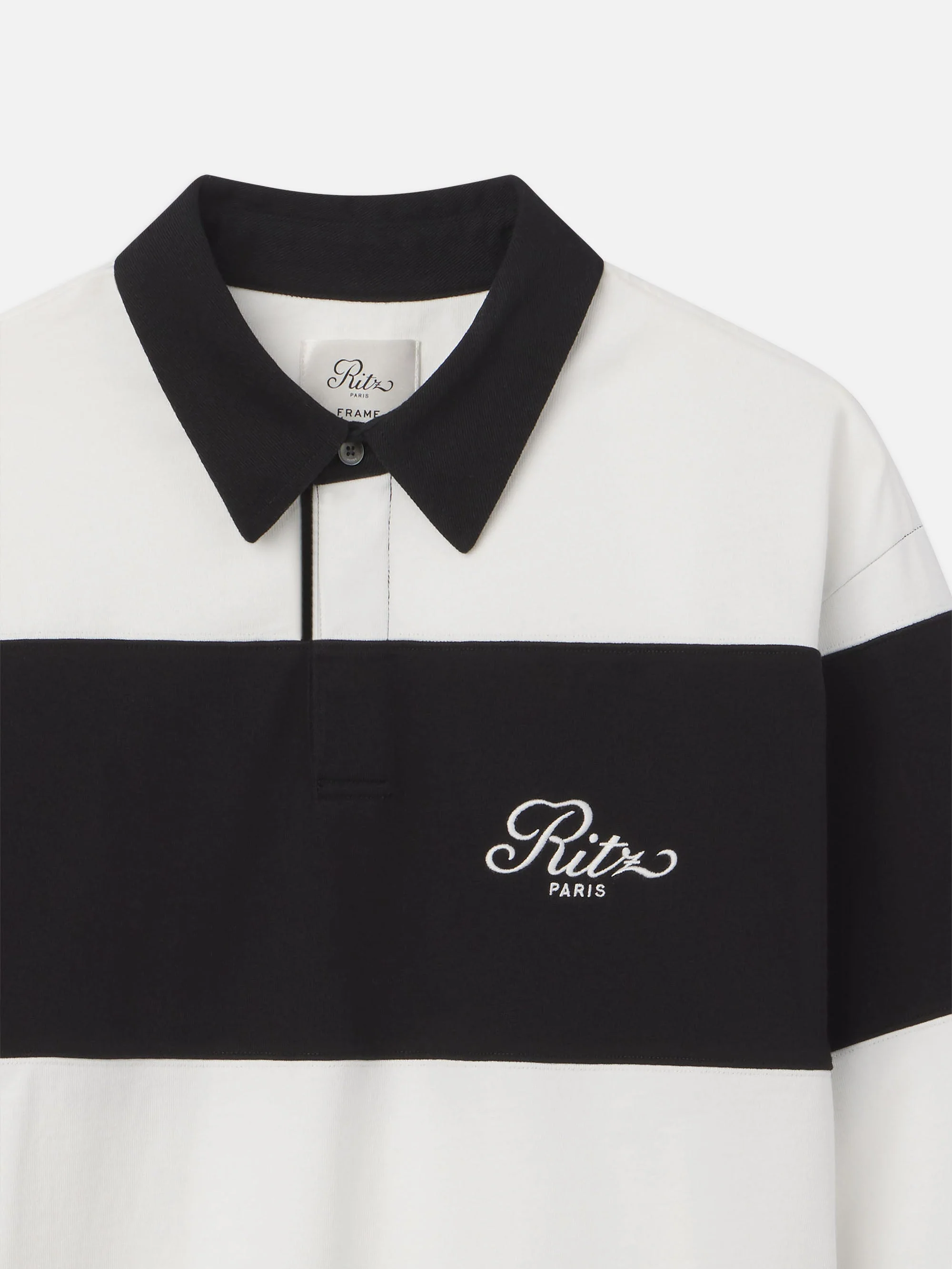 FRAME - Ritz Rugby Polo Shirt - Image 4