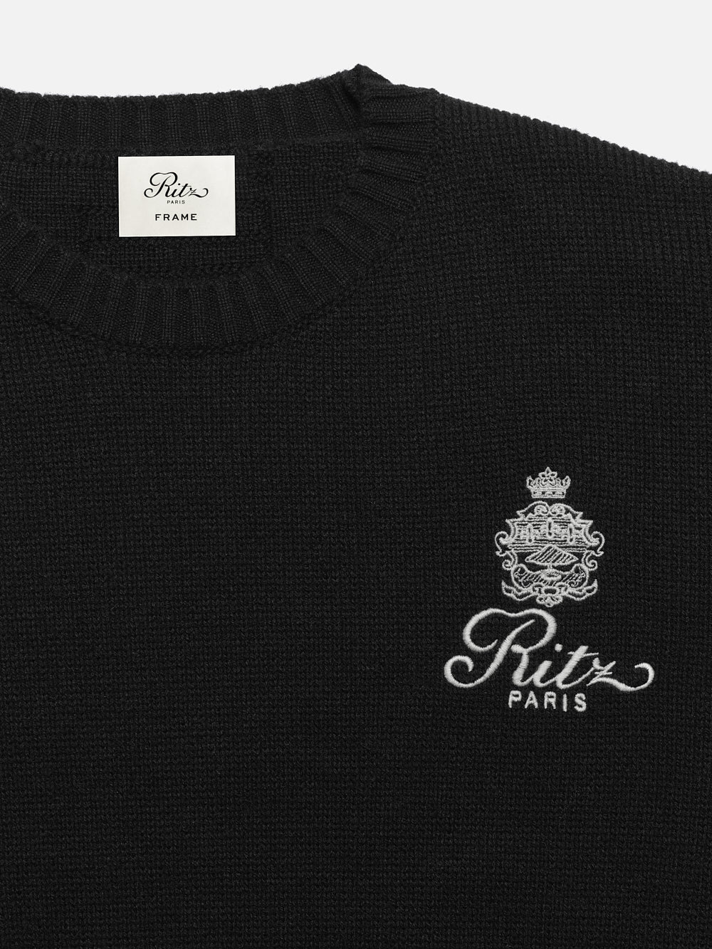 FRAME - Ritz Men's Cashmere Crewneck - Image 2