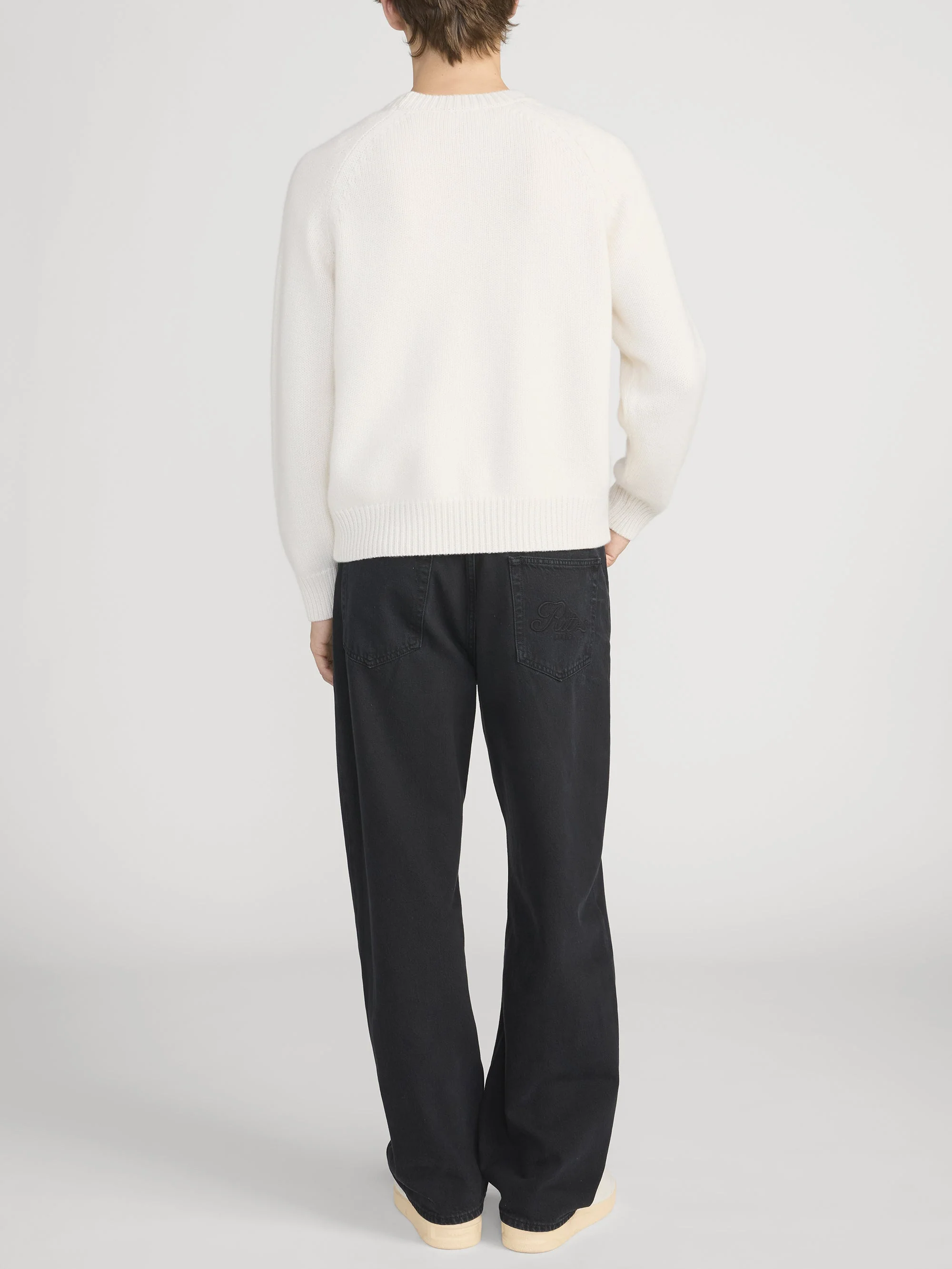 FRAME - Ritz Unisex Cashmere Sweater - Image 7