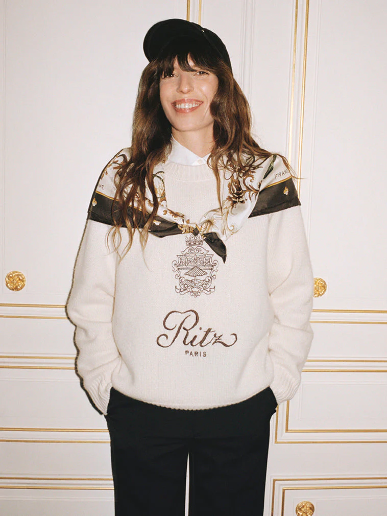 FRAME - Ritz Unisex Cashmere Sweater - Image 8