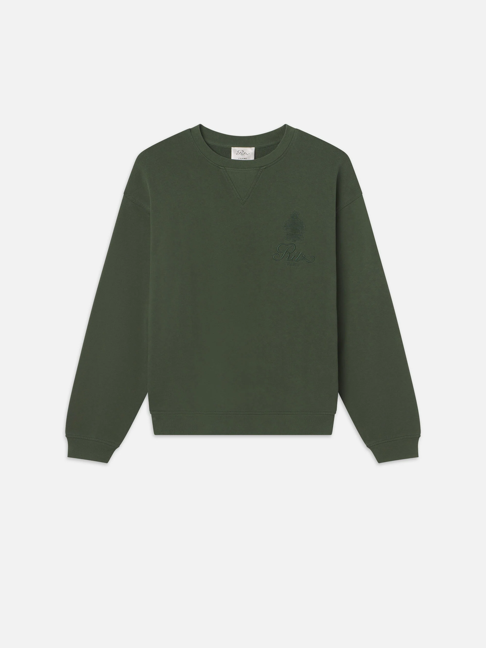 FRAME - Ritz Unisex Tonal Logo Crewneck - Image 2
