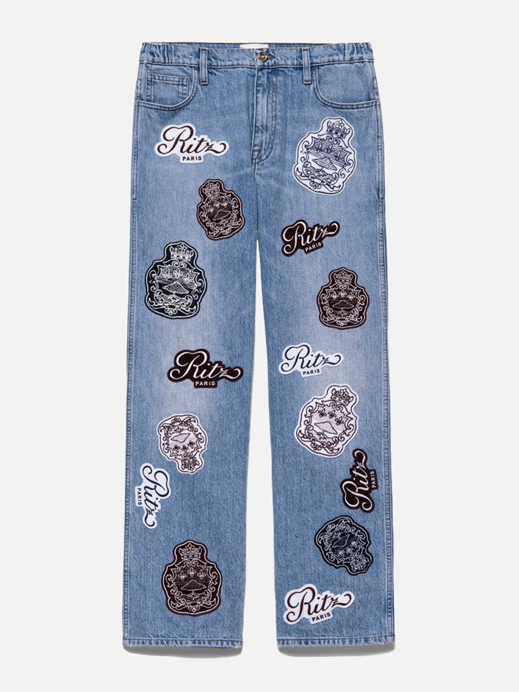 FRAME - Ritz Men's Wide Leg Jean - Saint - Rustique