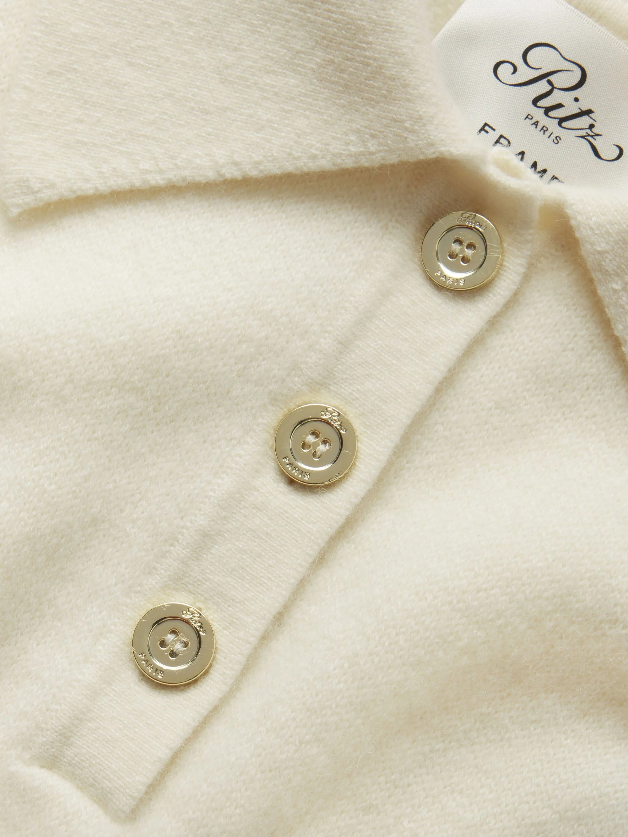 FRAME - Ritz Women's Crest Cashmere Sweater - Image 3