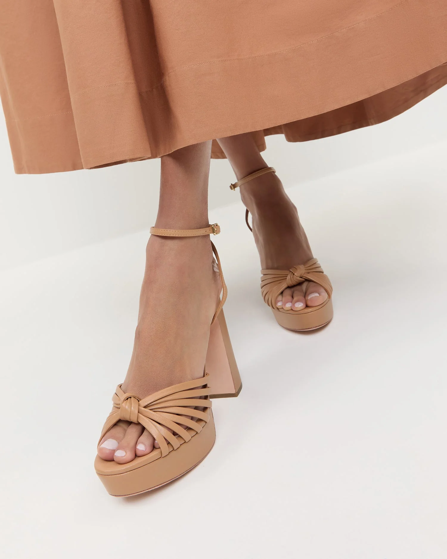 Loeffler Randall - Rivka Dune Knot Platform Sandal - Image 2
