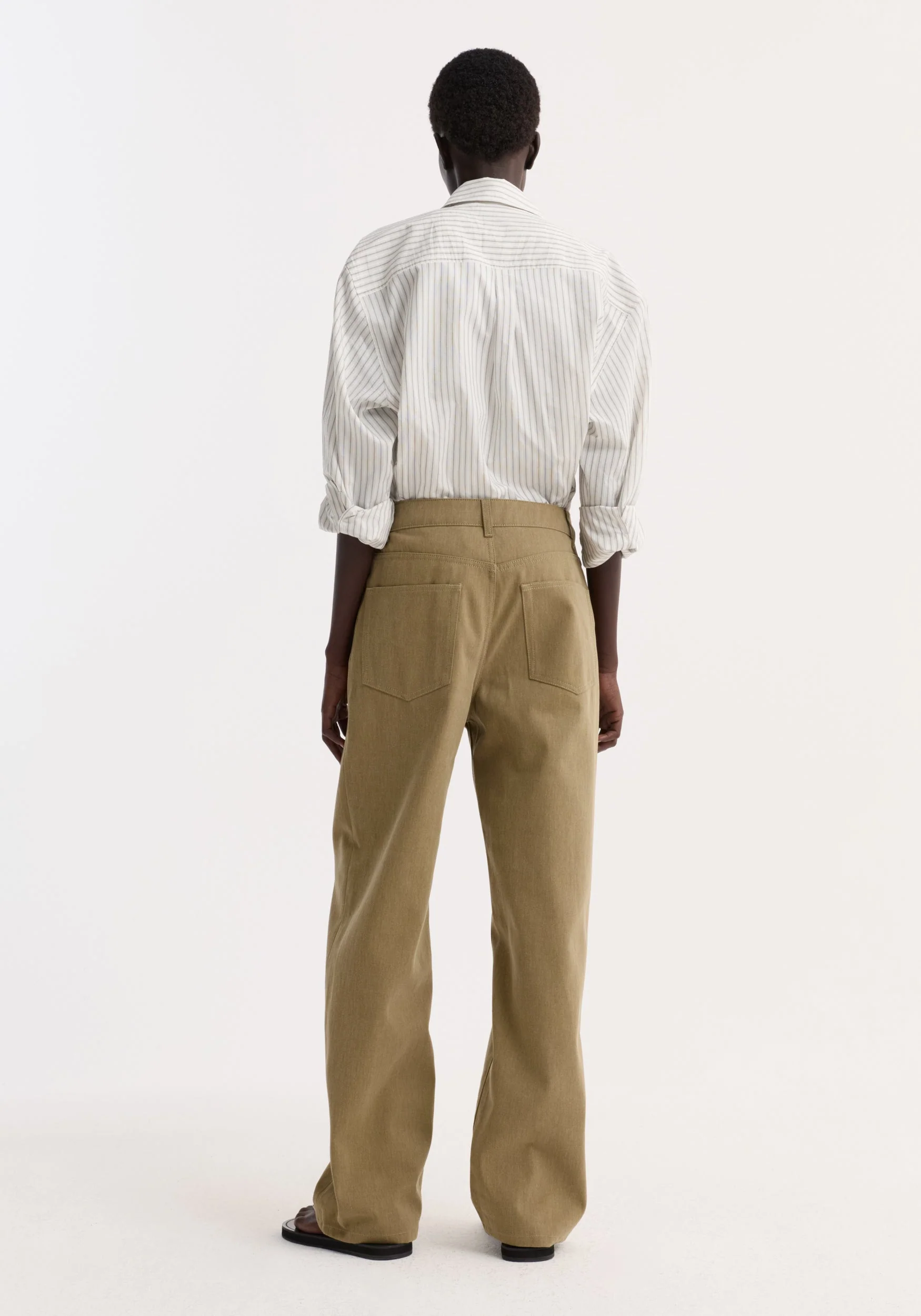 ROHE - Baggy fit denim | sage - Image 4
