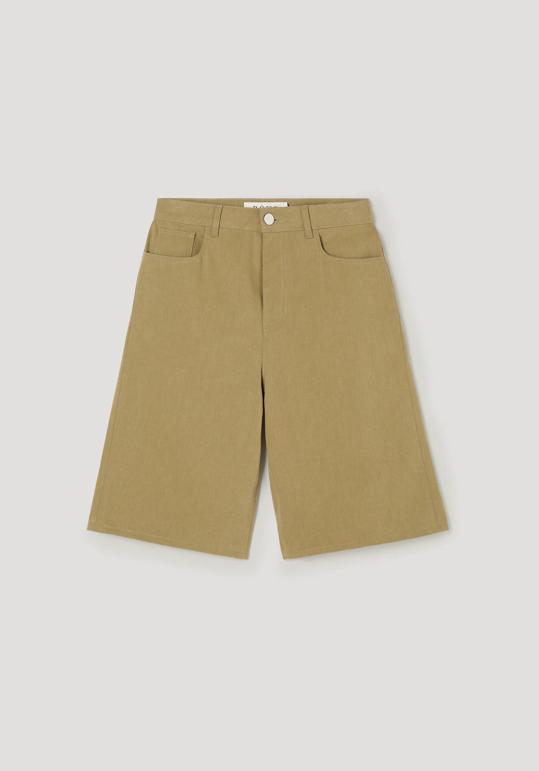 ROHE - Baggy fit denim shorts | sage - Image 6