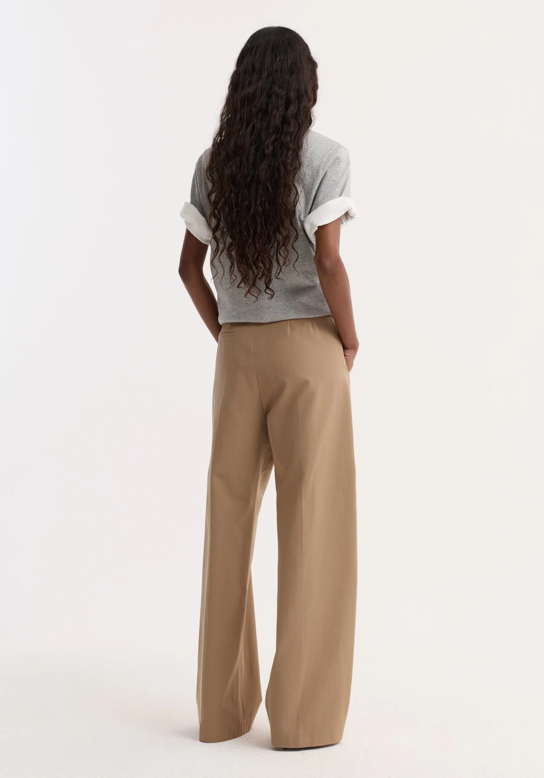 ROHE - Classic baggy chino | beige - Image 4