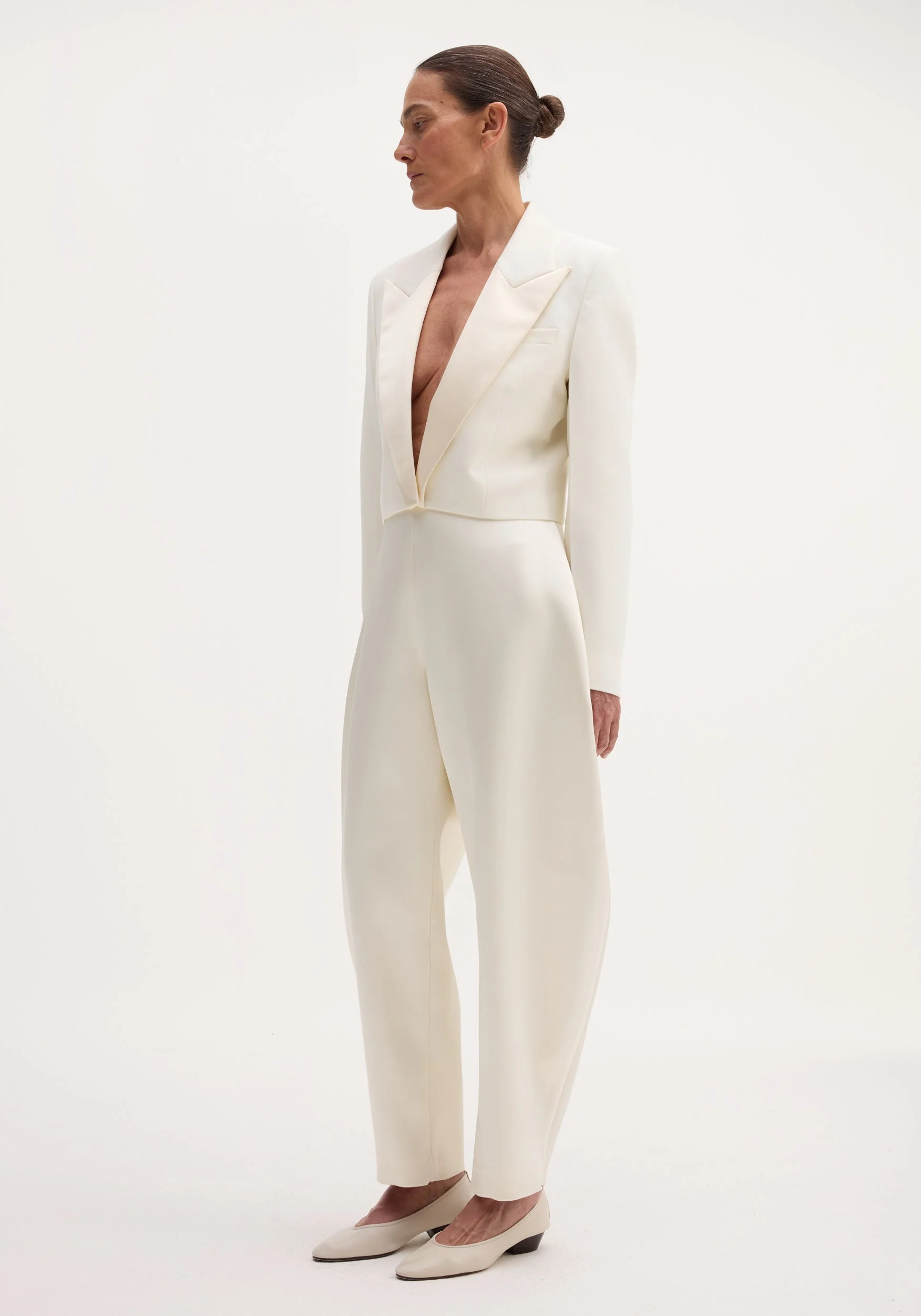 ROHE - Cropped blazer | off white - Image 2