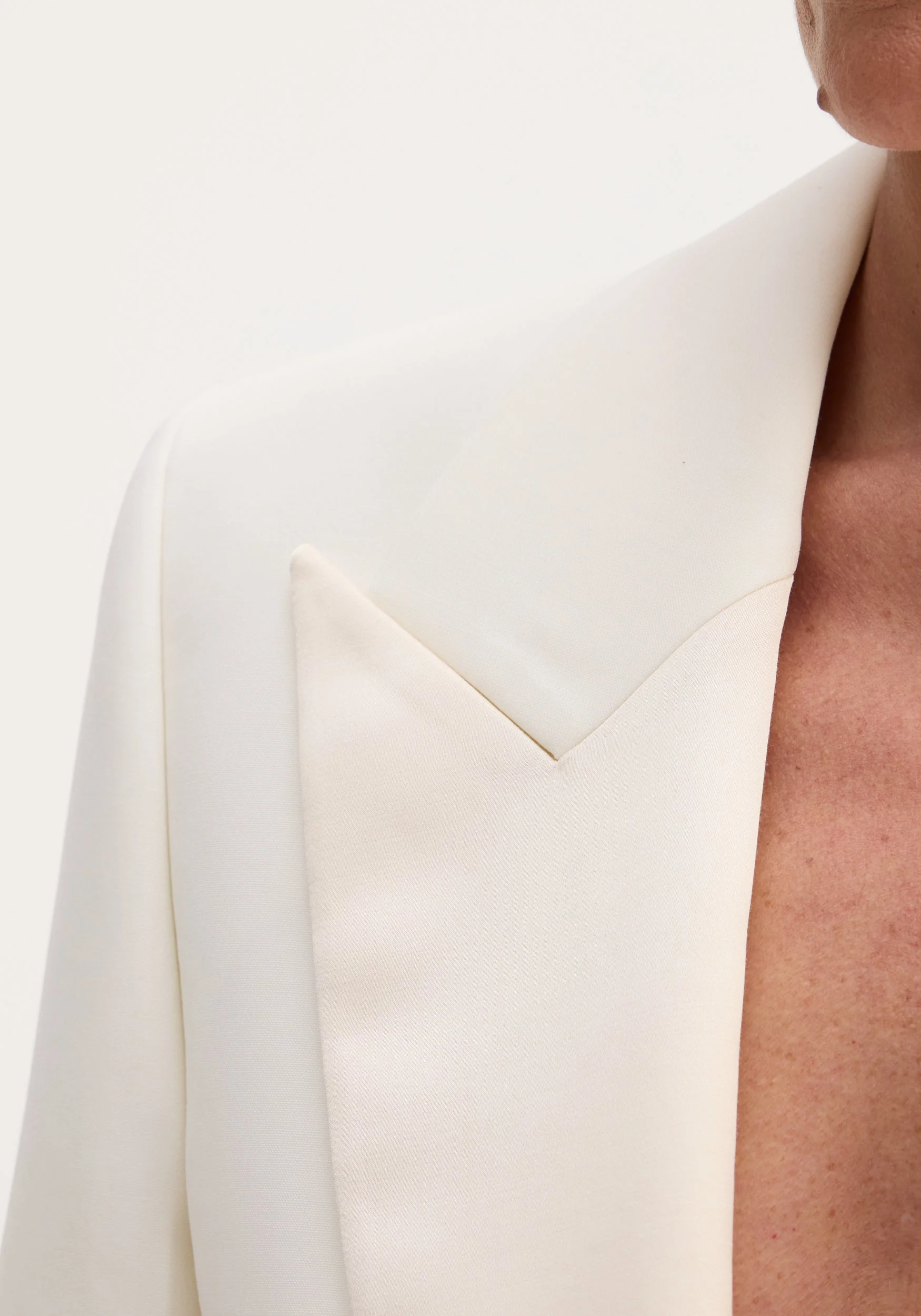 ROHE - Cropped blazer | off white - Image 3