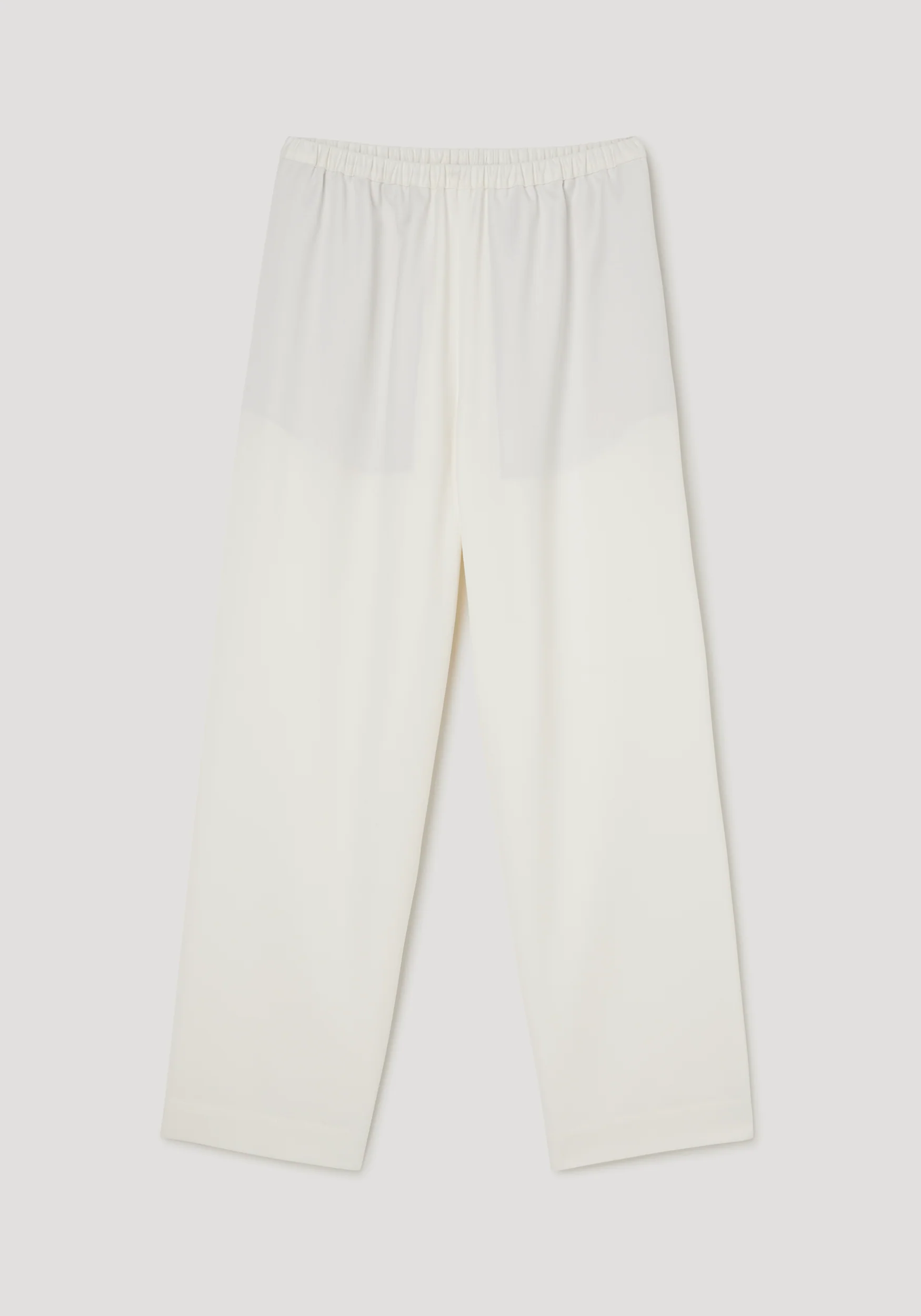 ROHE - Cropped wide leg trousers | off white - Image 5
