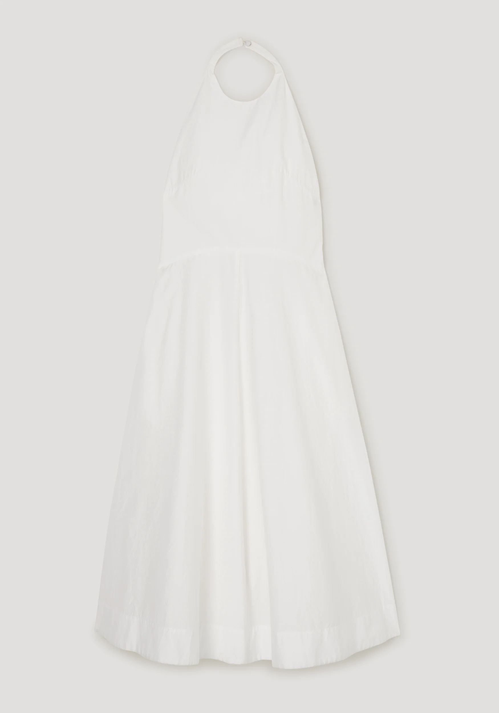 ROHE - Halter textured cotton dress | off white - Image 6