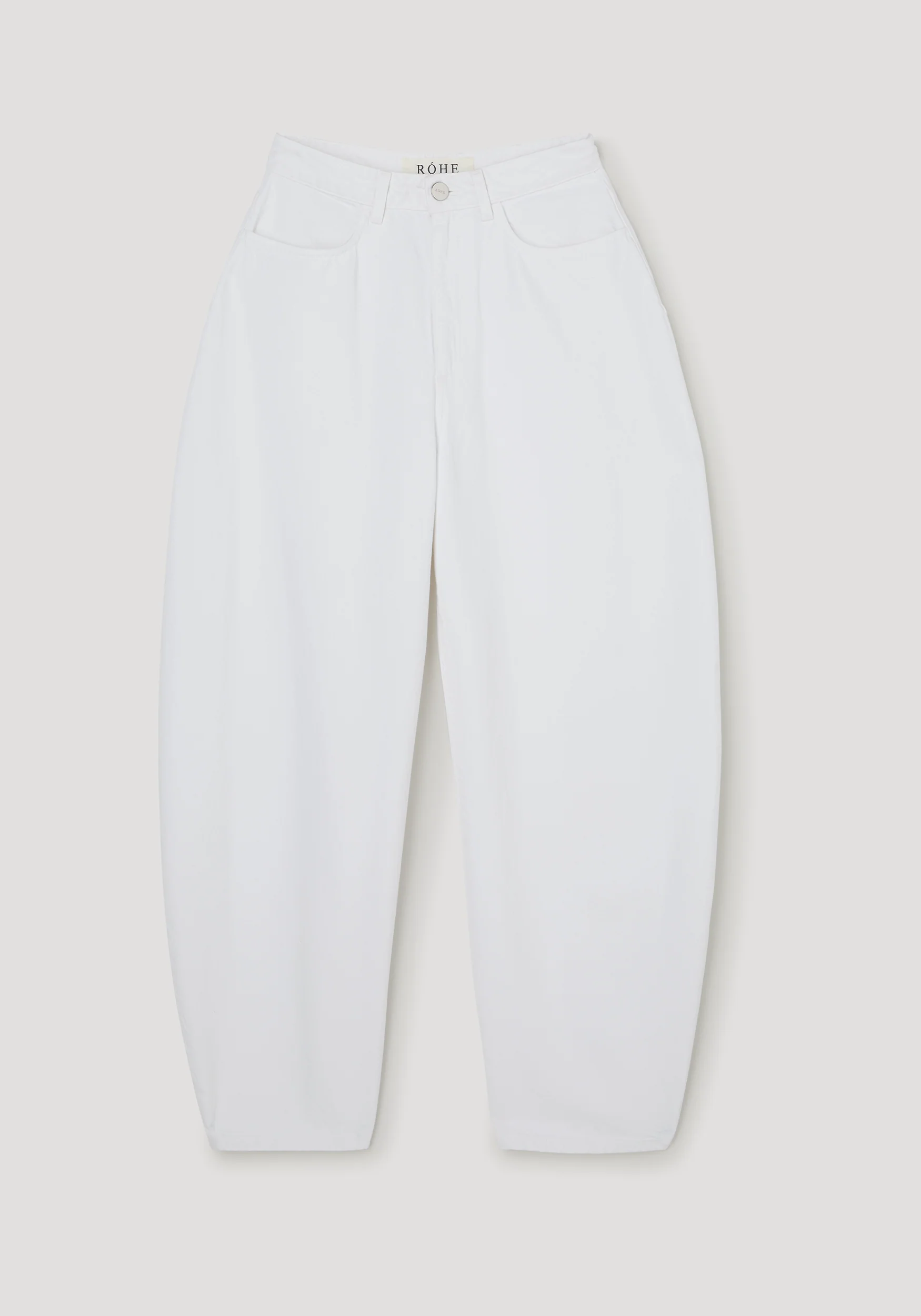 ROHE - High - waist sculptural denim | optic white - Image 5