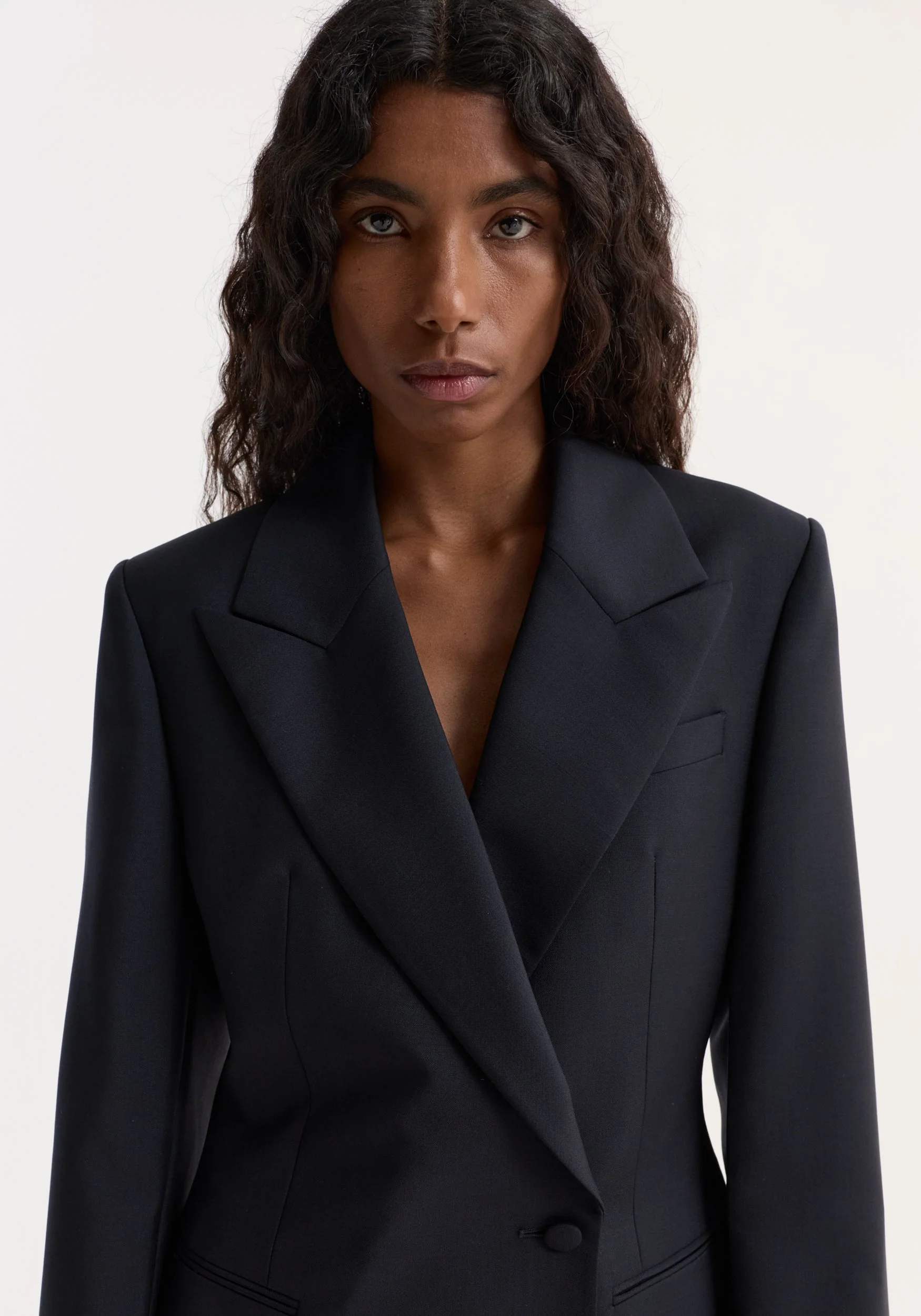 ROHE - Hourglass shaped blazer | navy - Image 4