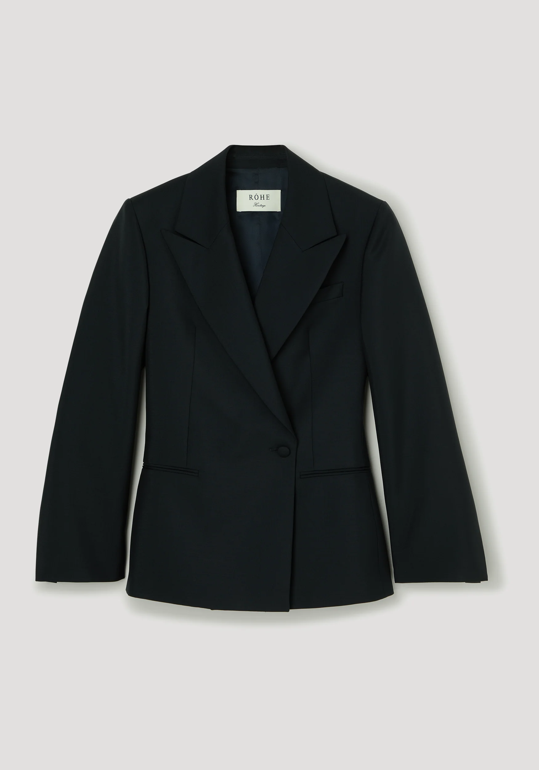 ROHE - Hourglass shaped blazer | navy - Image 6
