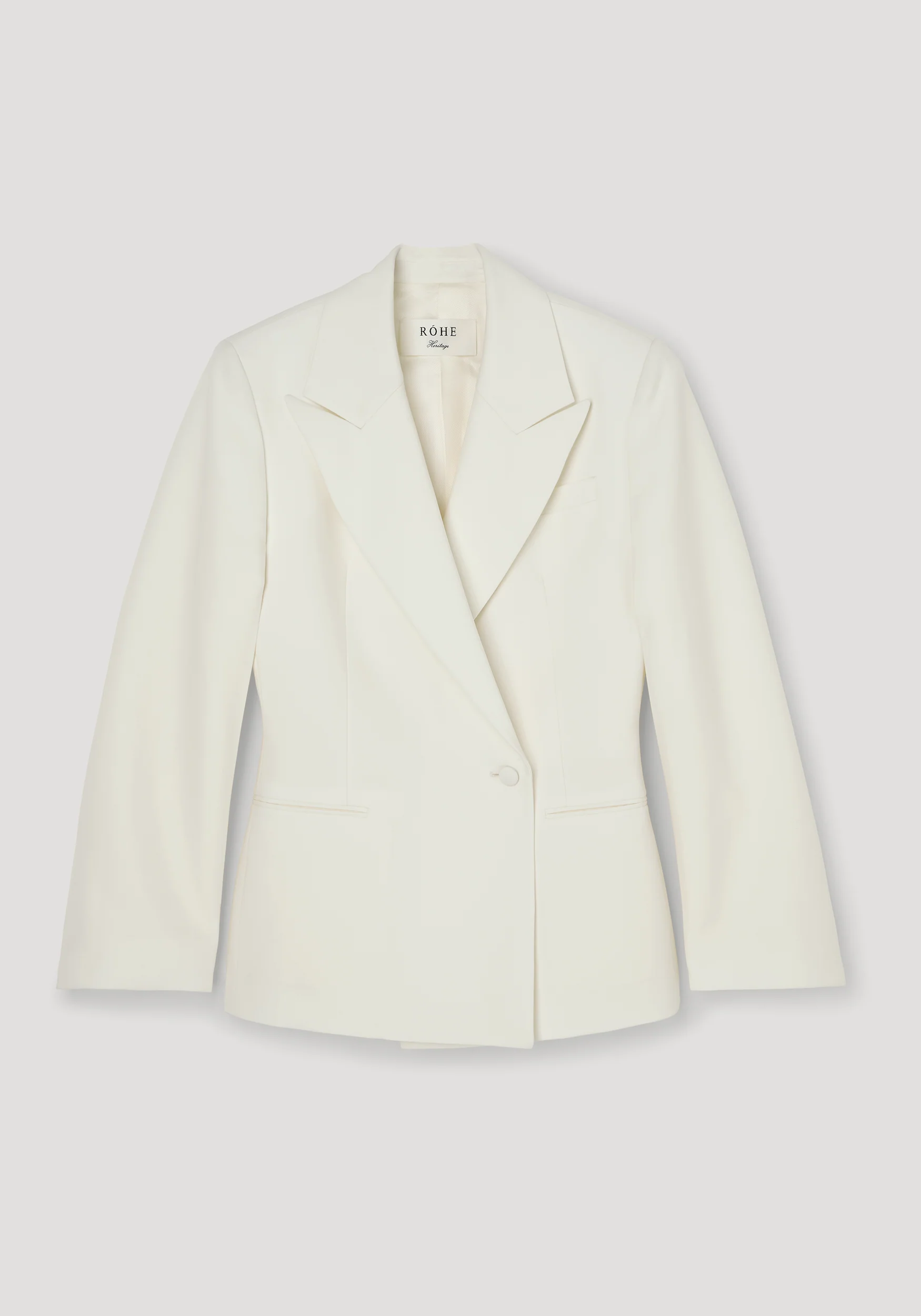 ROHE - Hourglass shaped blazer | off white - Image 5