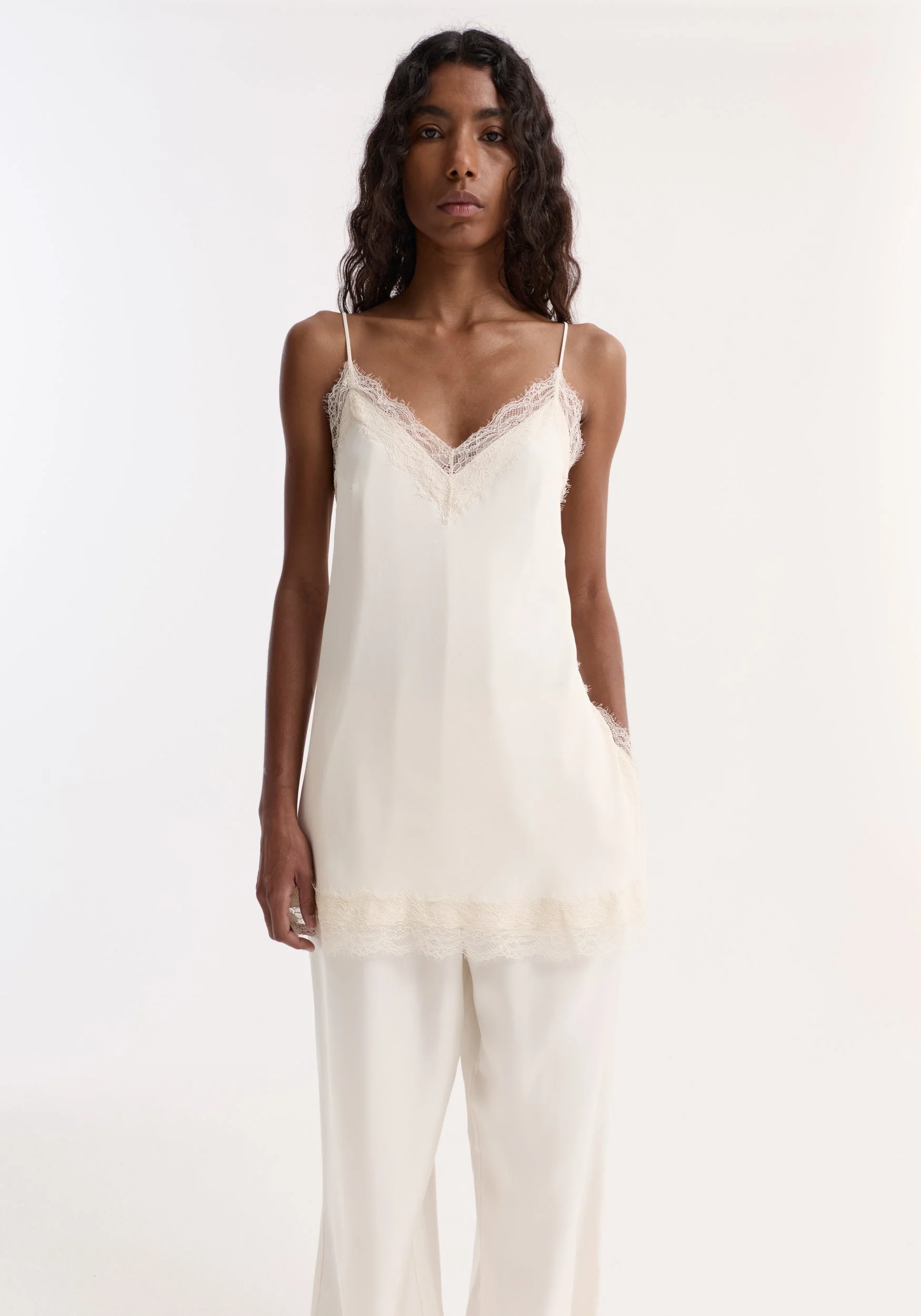 ROHE - Lace camisole | off white - Image 2