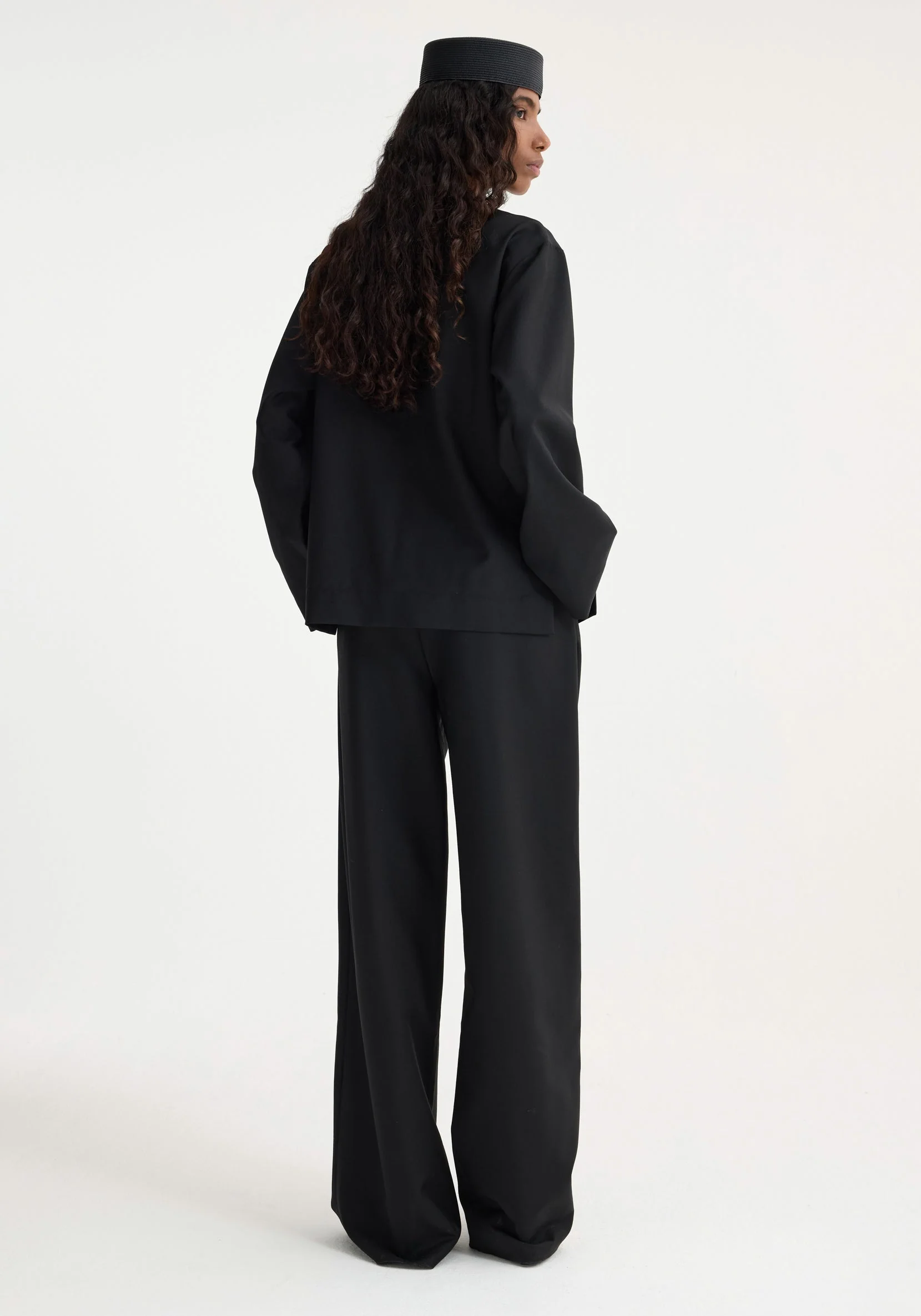 ROHE - Pankou closure jacket | black - Image 3