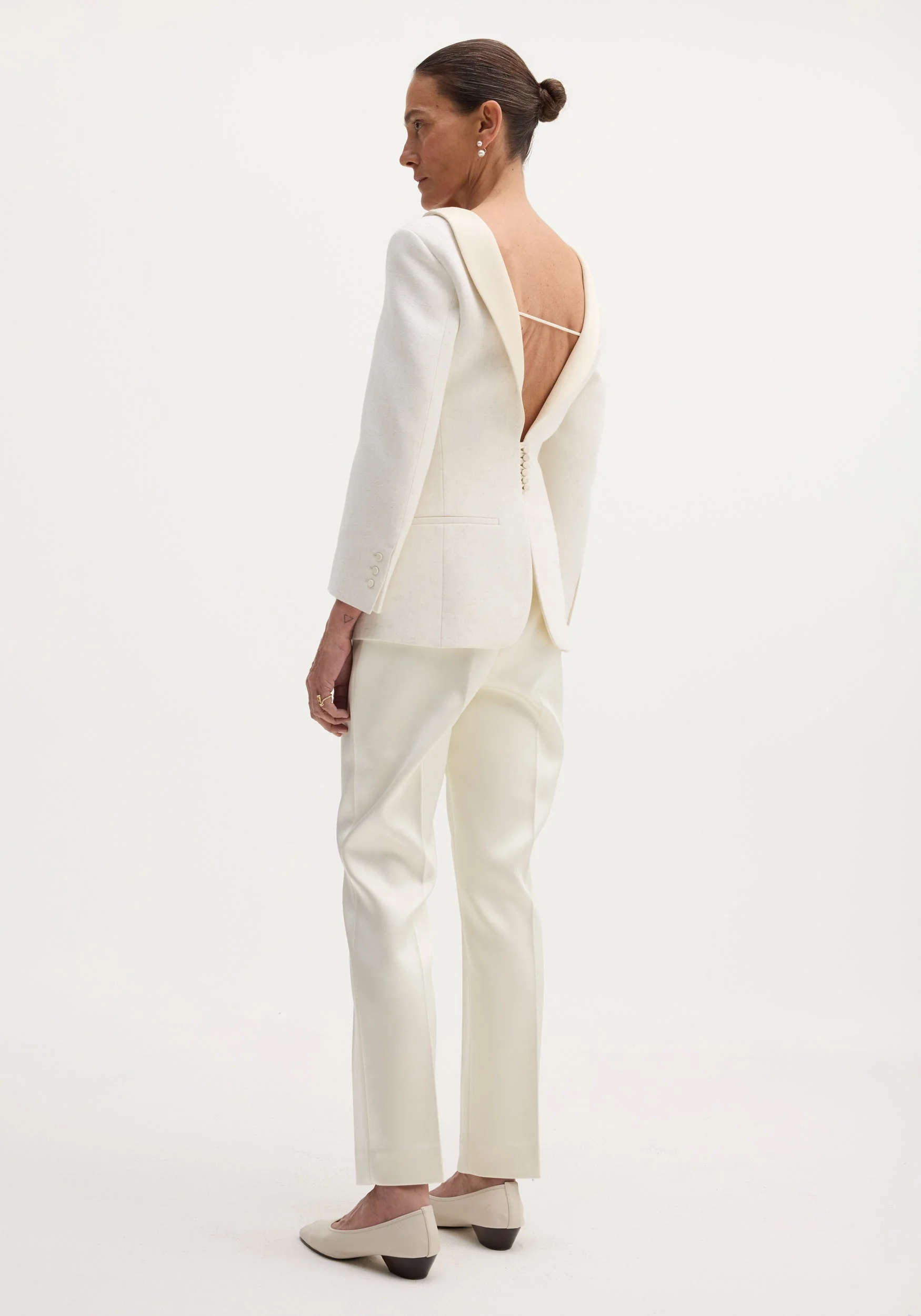 ROHE - Reversed blazer | winter white - Image 3